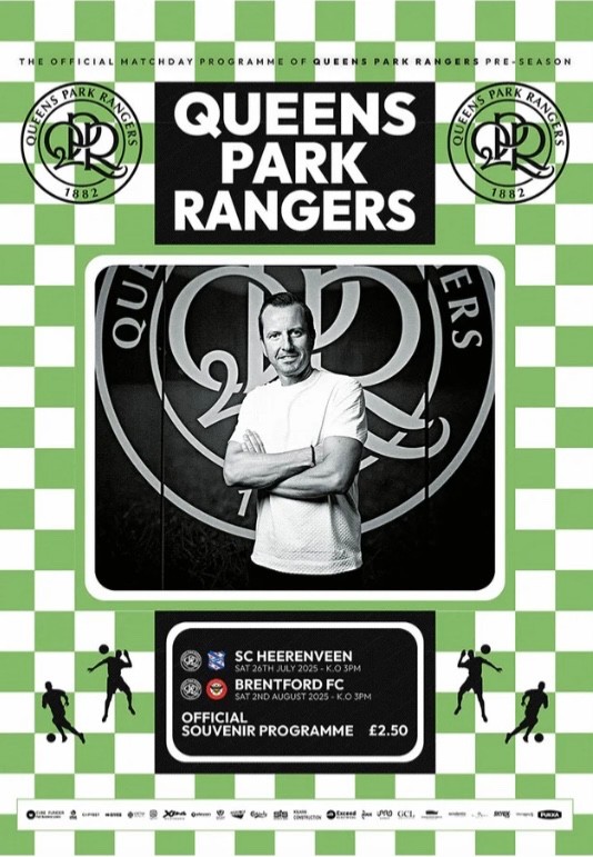 Queens Park Rangers v SC Heerenveen/Brentford 2025 for sale on Ebay