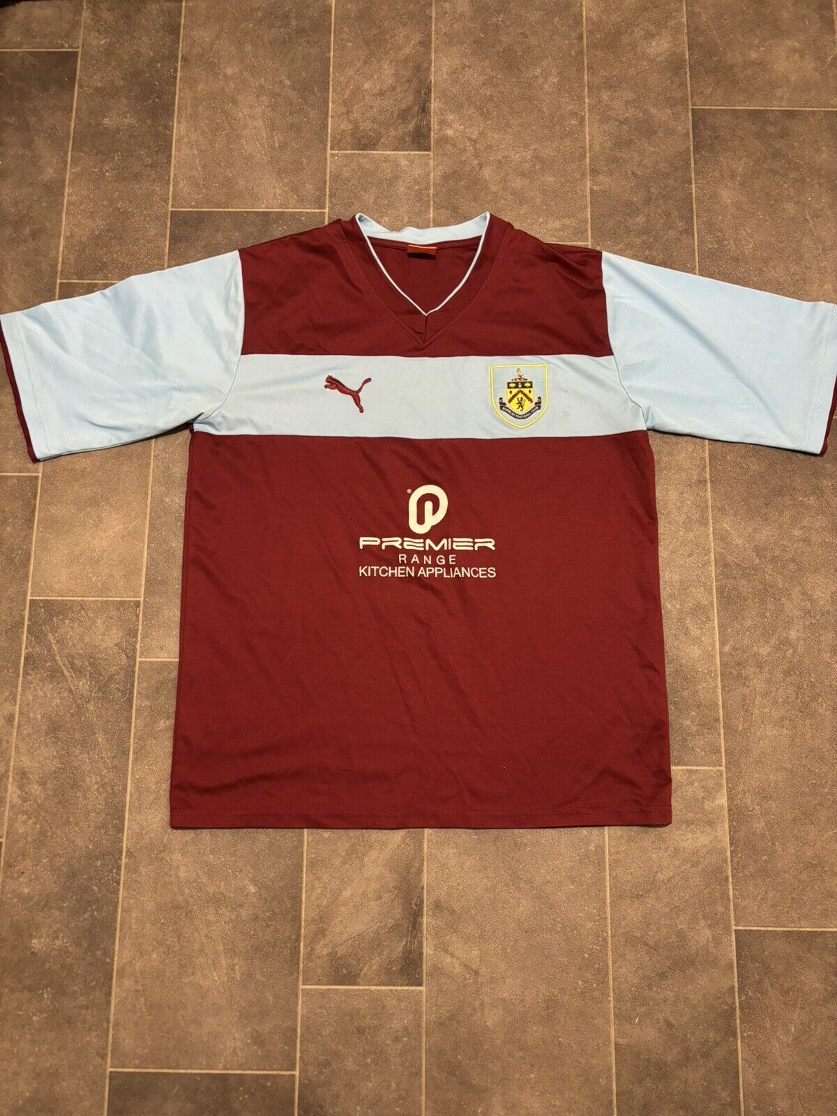 Burnley Home Football Shirt XL for sale on Ebay