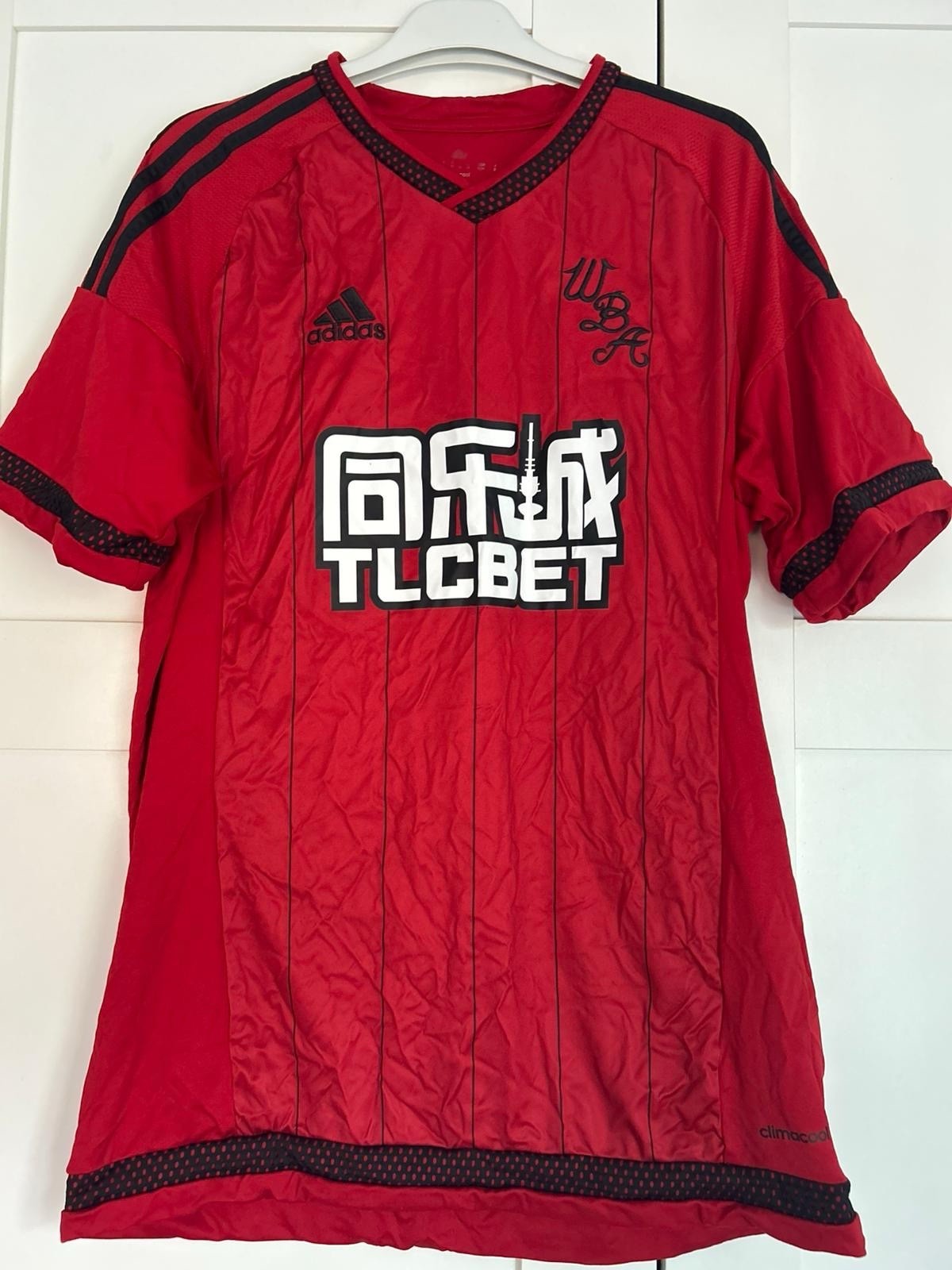 West Bromwich Albion Away Shirt  2015/ 2016 Size M Adidas Good Condition for sale on Ebay