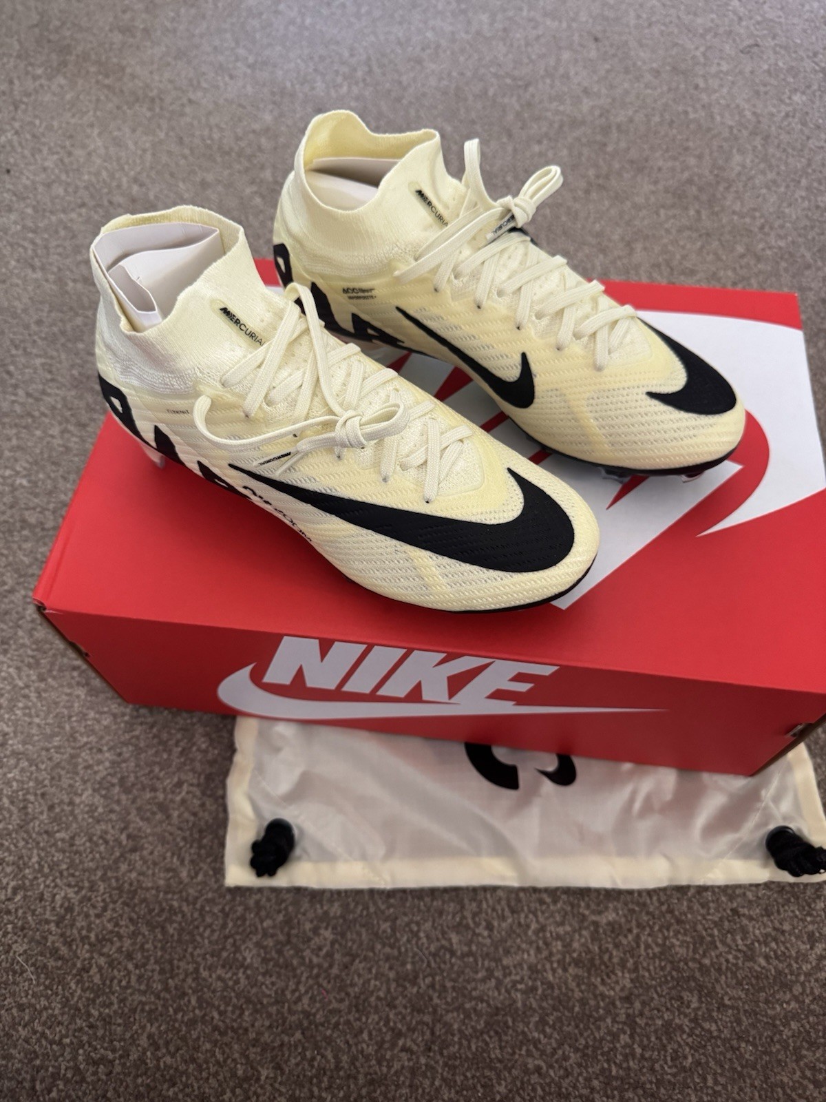 Nike Air Zoom Mercurial Vapor 15 Elite FG Boots - Lemonade - Size UK 5 - NEW for sale on Ebay
