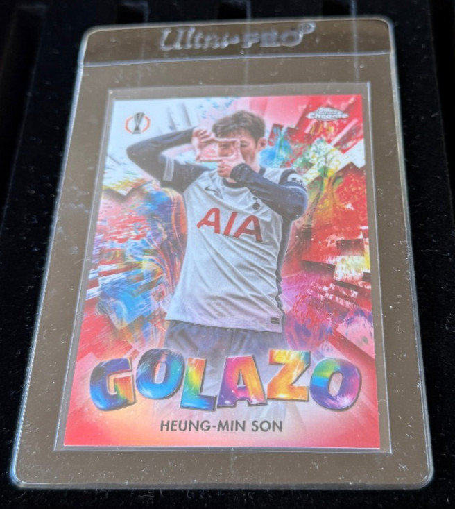 2024/25 Topps UCC Chrome® UEFA Club - Heung-Min Son /5 Golazo Tottenham Hotspurs for sale on Ebay