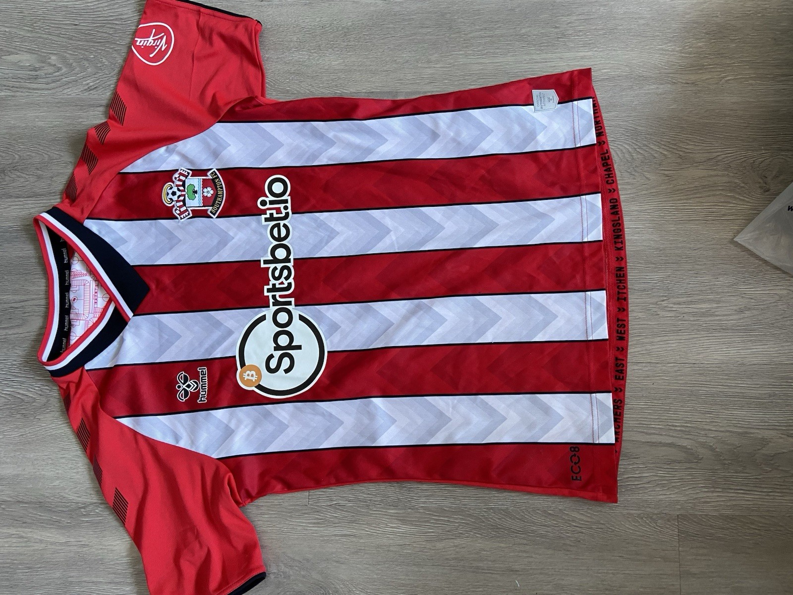 Southampton FC Hummel Home Shirt for sale on Ebay