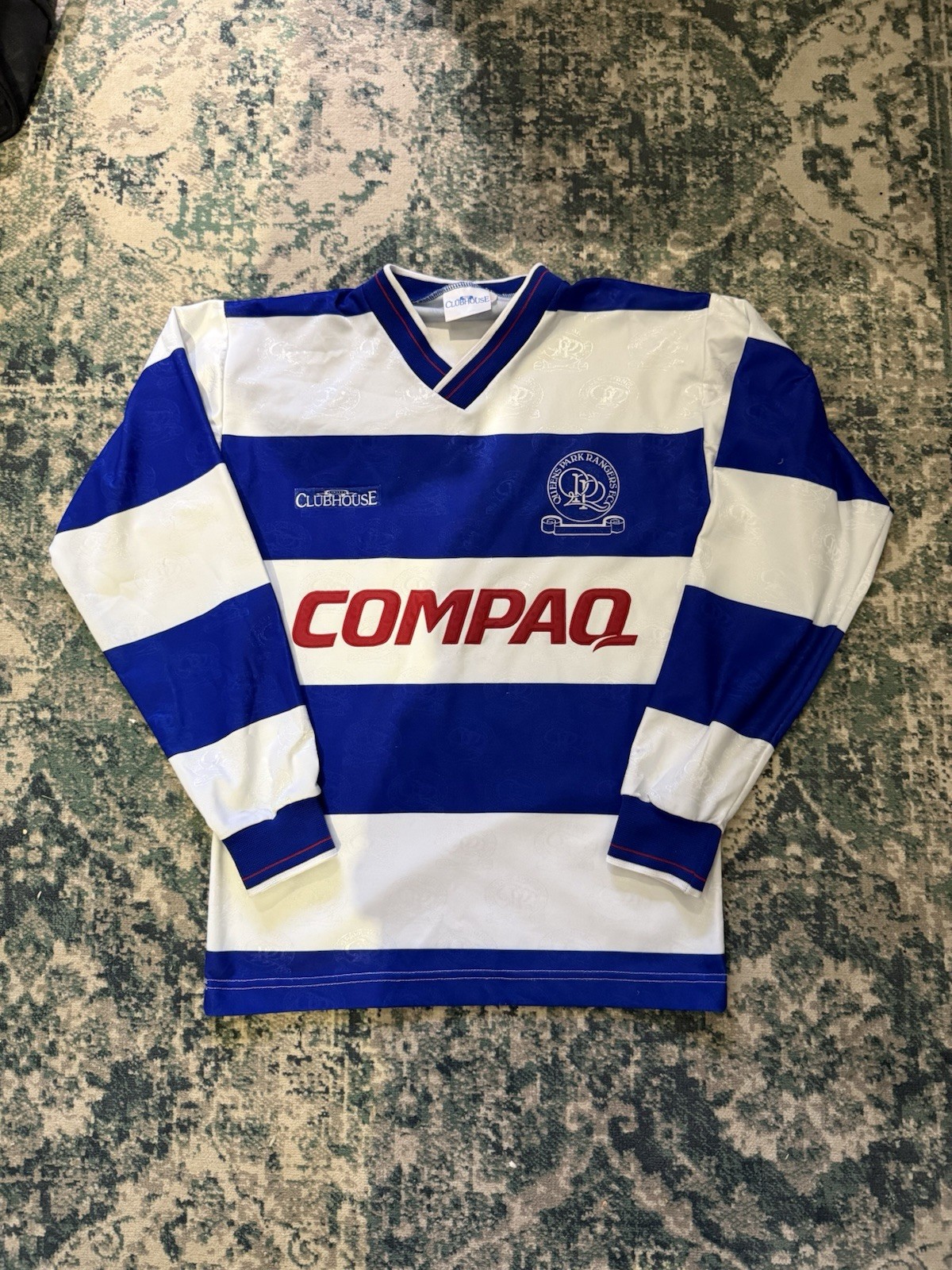 Queens Park Rangers Home Shirt 1994/1995 – Long Sleeve – Clubhouse  - Small for sale on Ebay