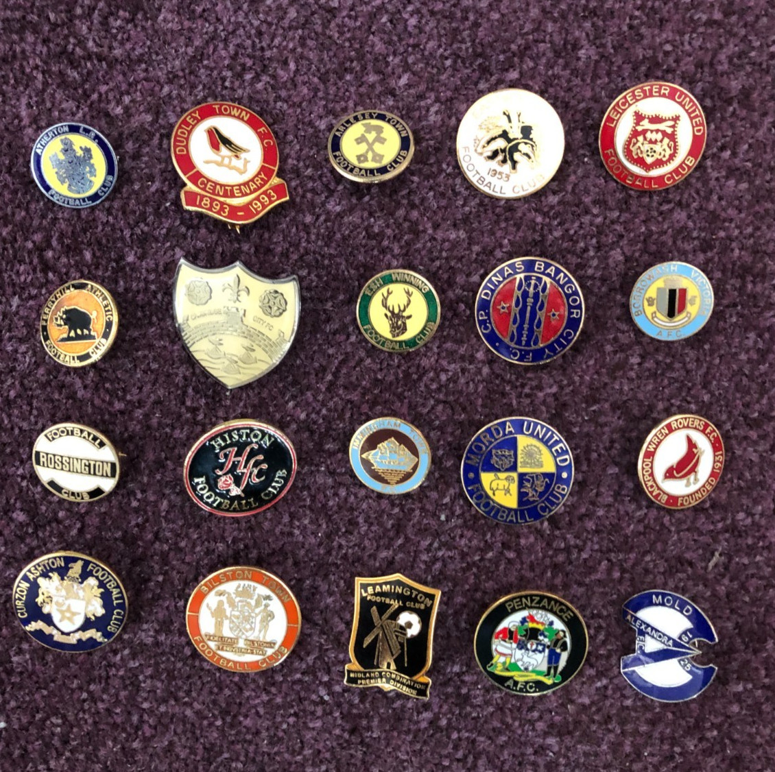 Football badge collection x 20 Non League for sale on Ebay