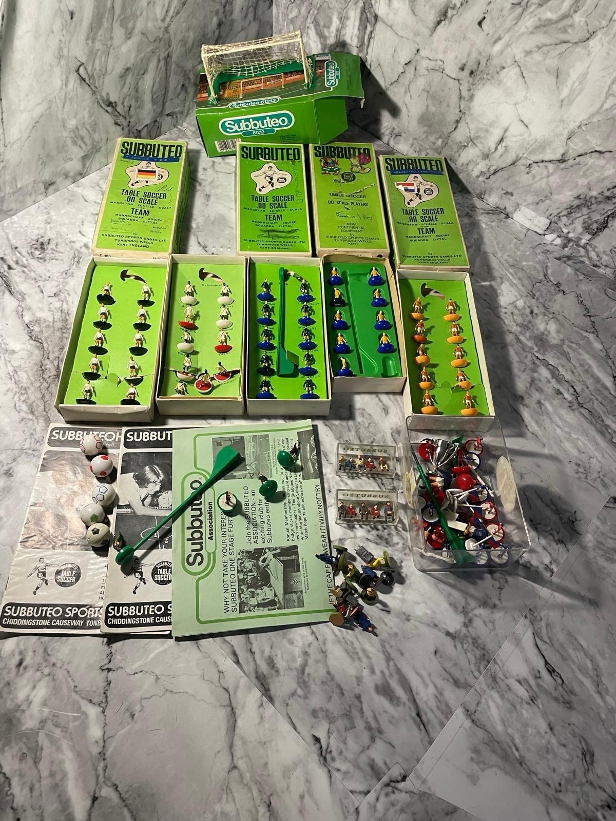 Subbuteo JOBLOT bundle Accessories vintage Incomplete missing parts etc for sale on Ebay