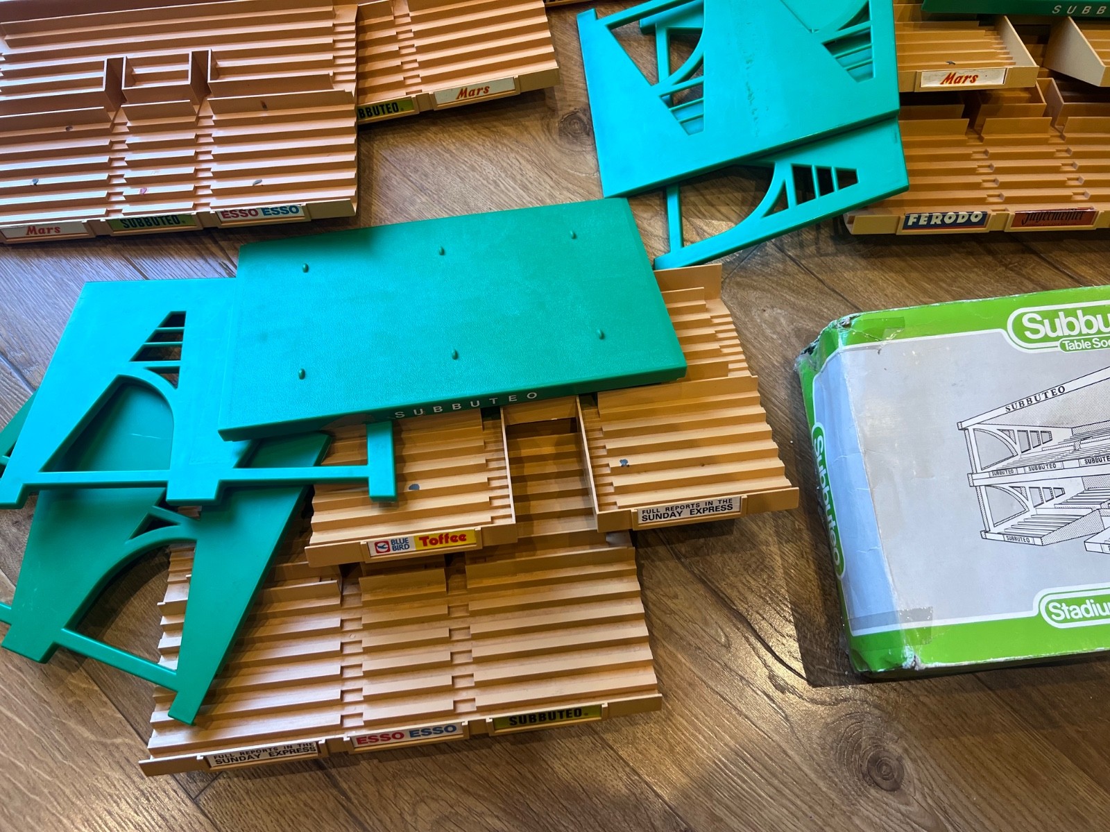 Subbuteo stands joblot for sale on Ebay