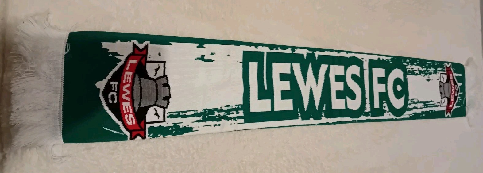 Lewes FC Non League Scarf for sale on Ebay