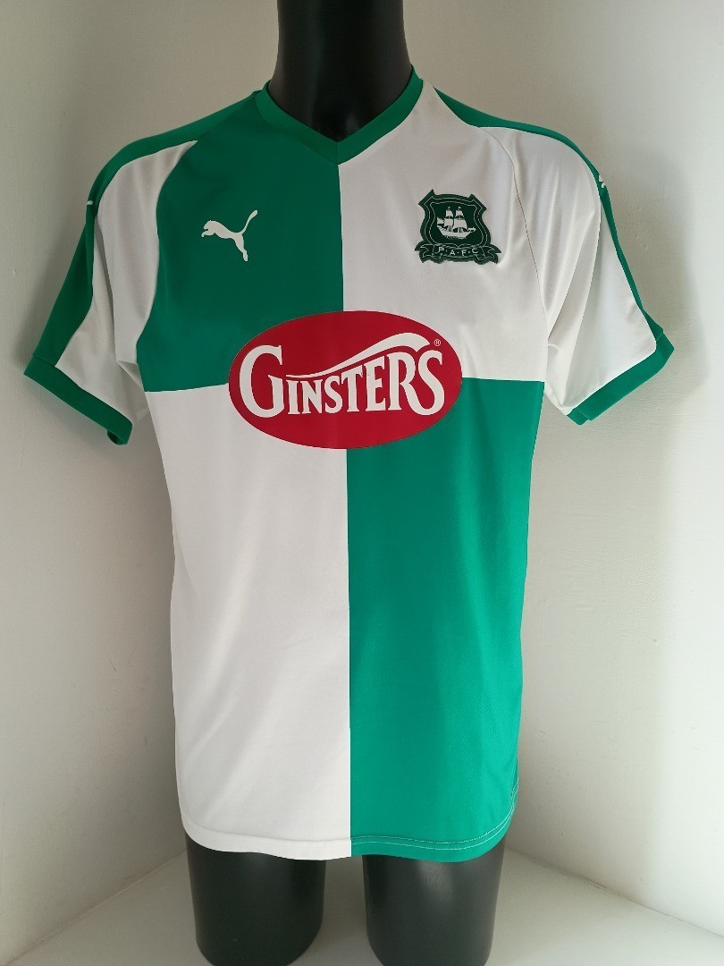 PUMA Plymouth Argyle FC Football Top 2018-19 Away Shirt UKL CG W34 for sale on Ebay