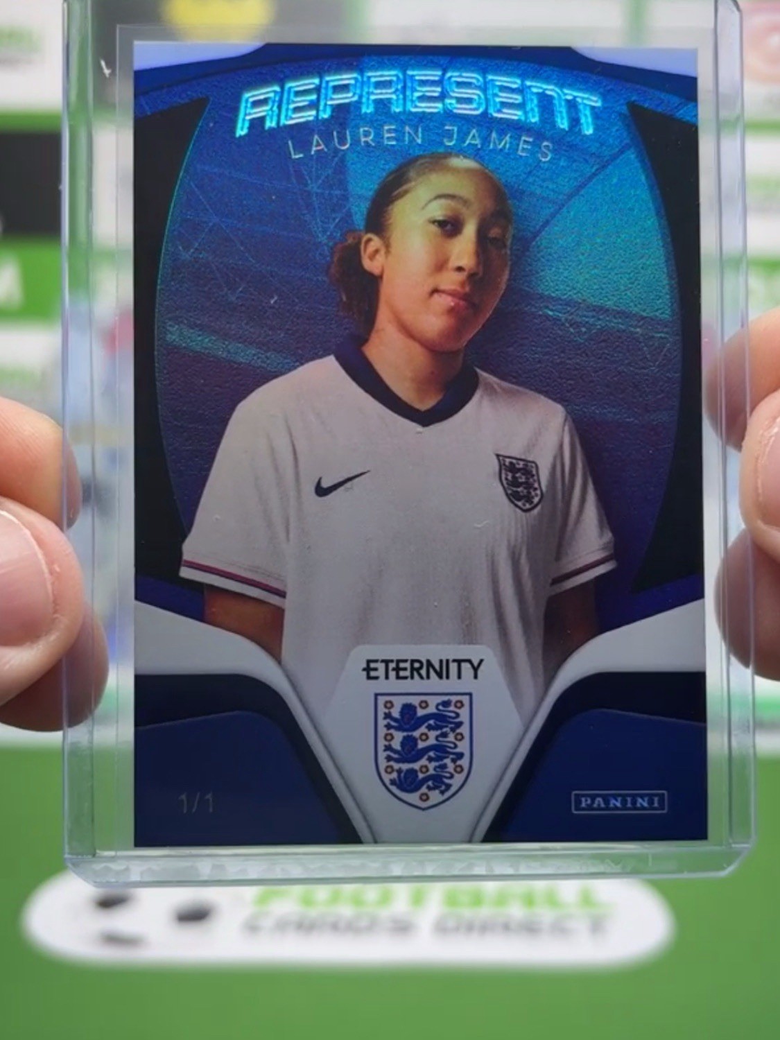 1/1 Lauren James Panini Eternity Lionesses REPRESENT  Chelsea England for sale on Ebay