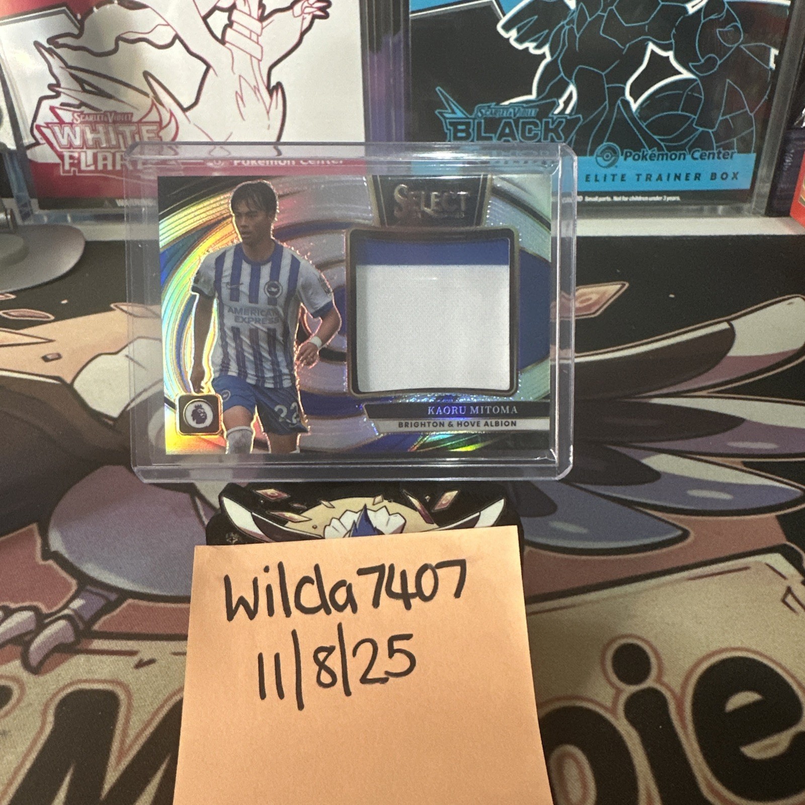 Panini EPL Select 24/25 - Kaoru Mitoma Patch - JS-KM - Brighton & Hove Albion for sale on Ebay