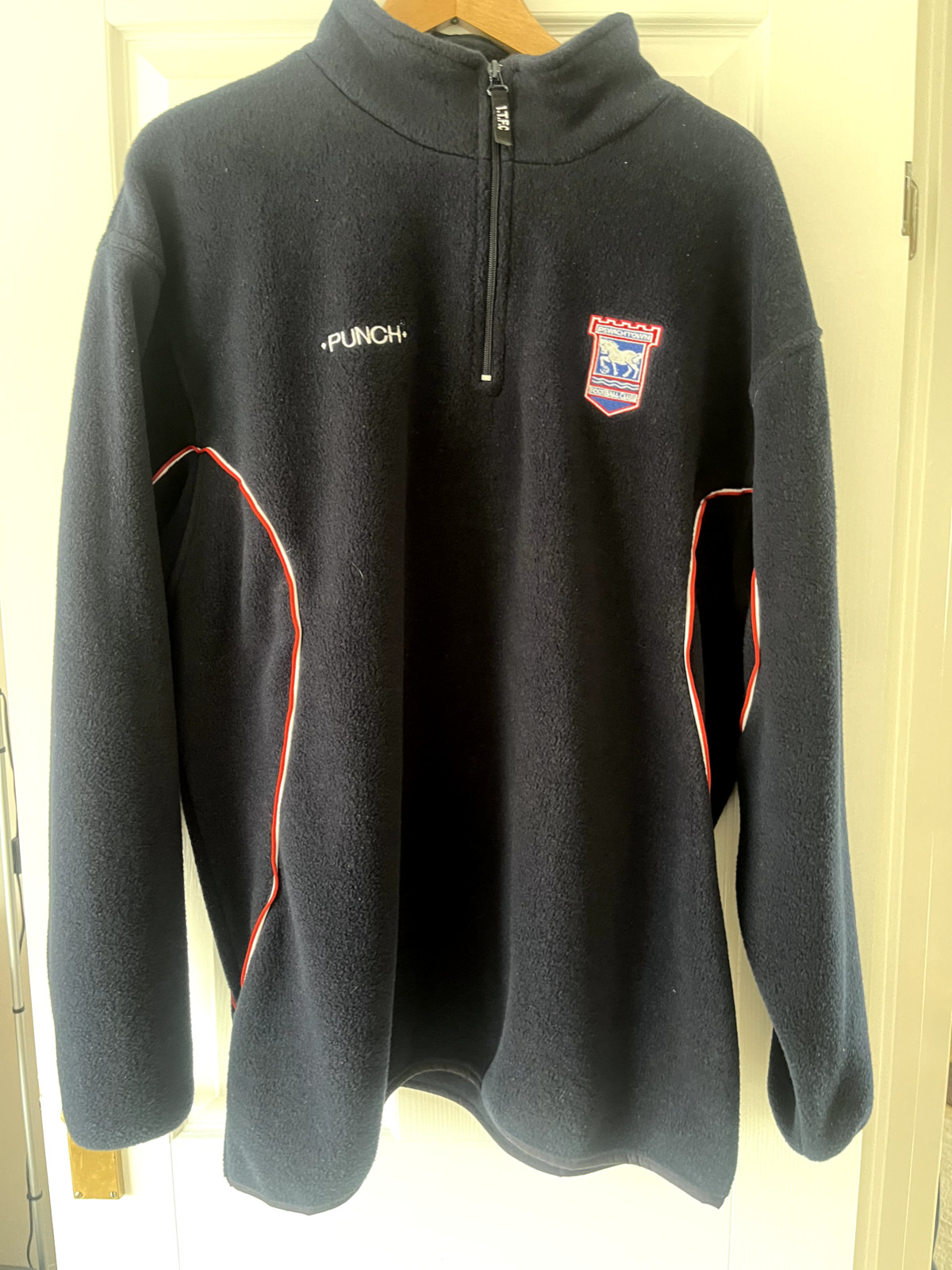 Ipswich Town Fleece From Punch era. Size XL Very Good Condition for sale on Ebay