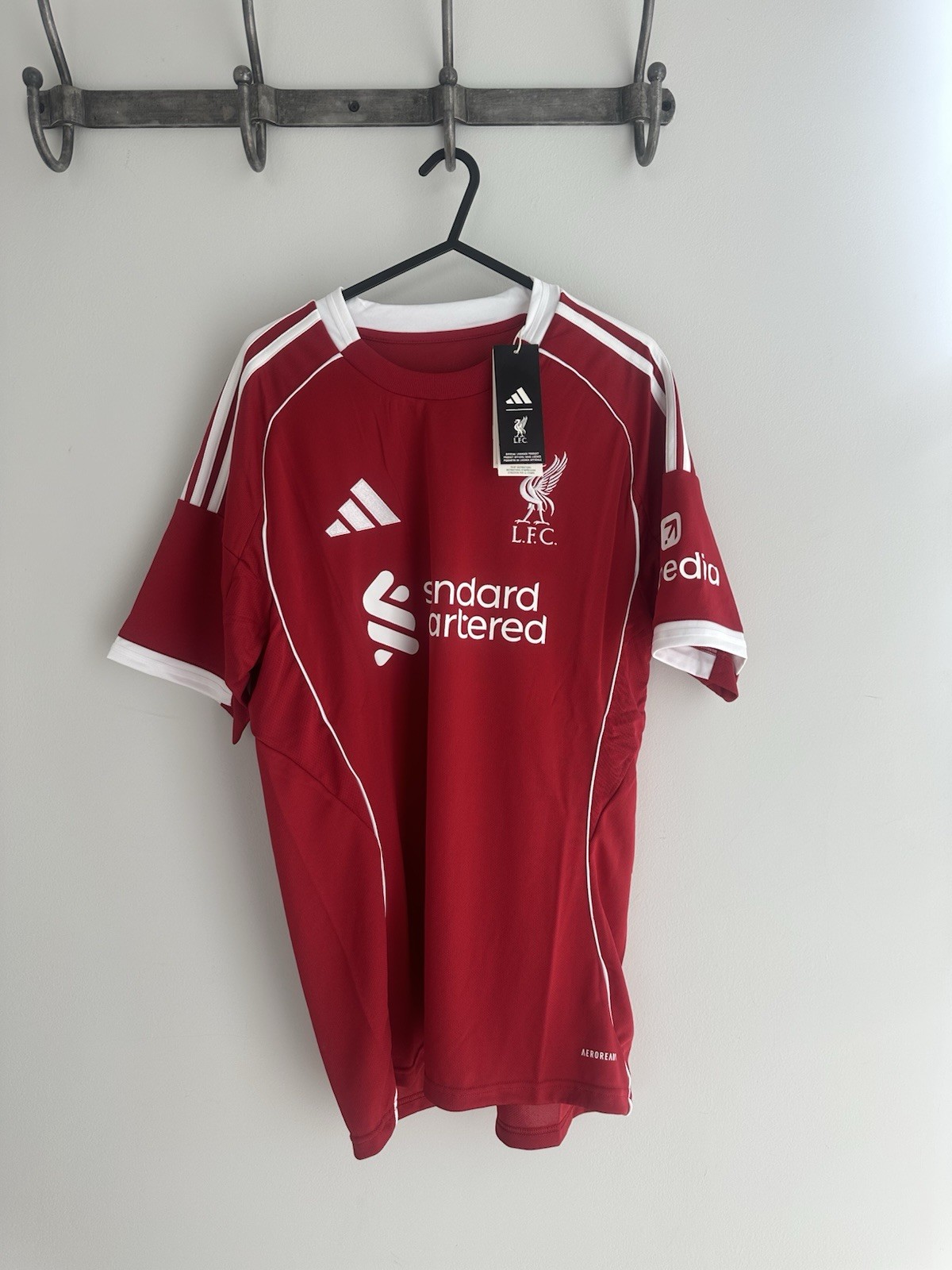 Liverpool FC 25/26 Home Jersey (New Unworn) for sale on Ebay