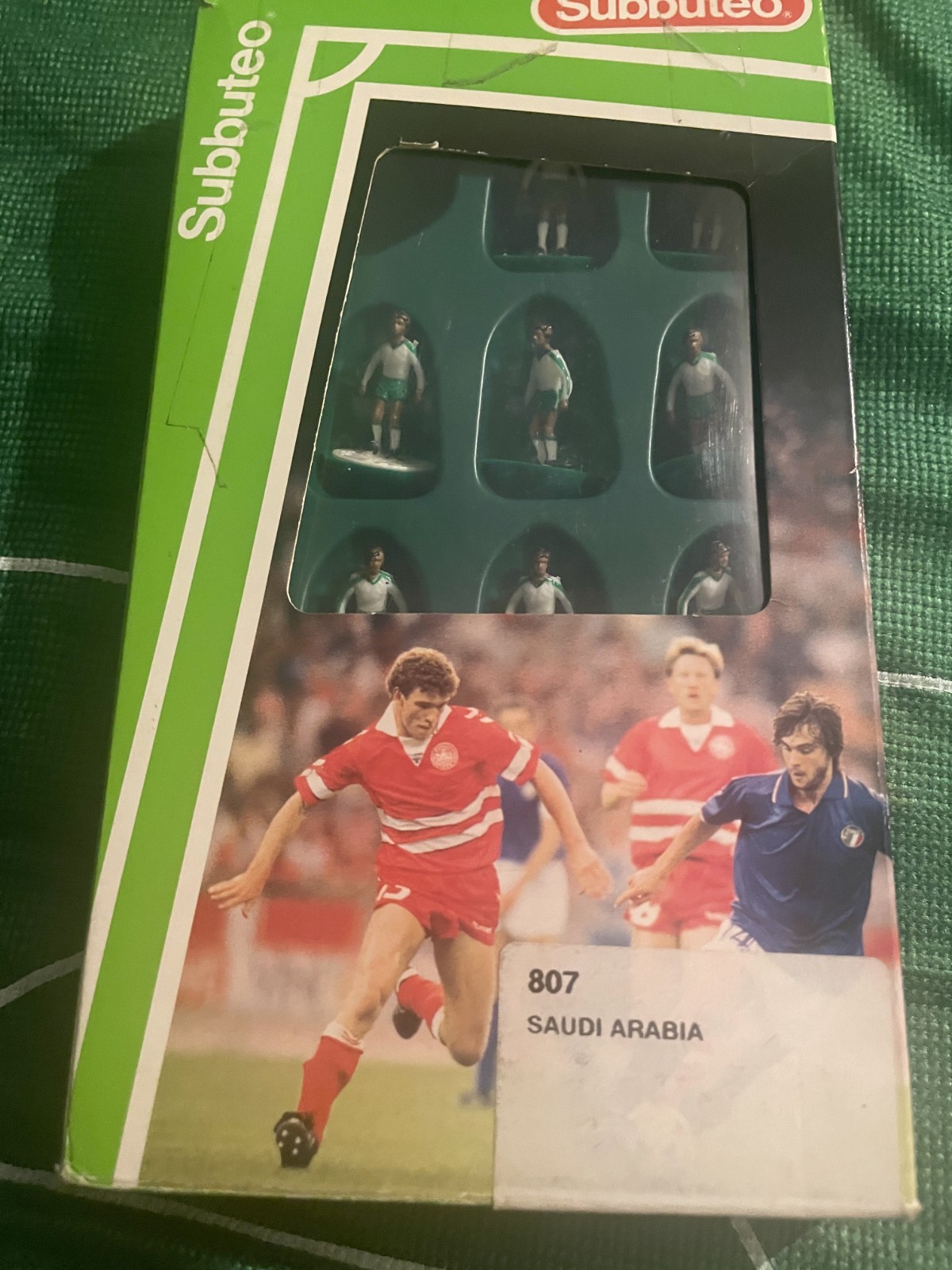 Subbuteo lightweight team 807 SAUDI ARABIA NUMBERED BOX for sale on Ebay