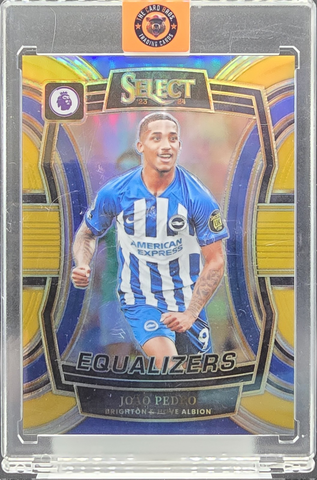 Panini Select  23/24 Gold  Joao Pedro #10/10 Brighton Chelsea RARE for sale on Ebay