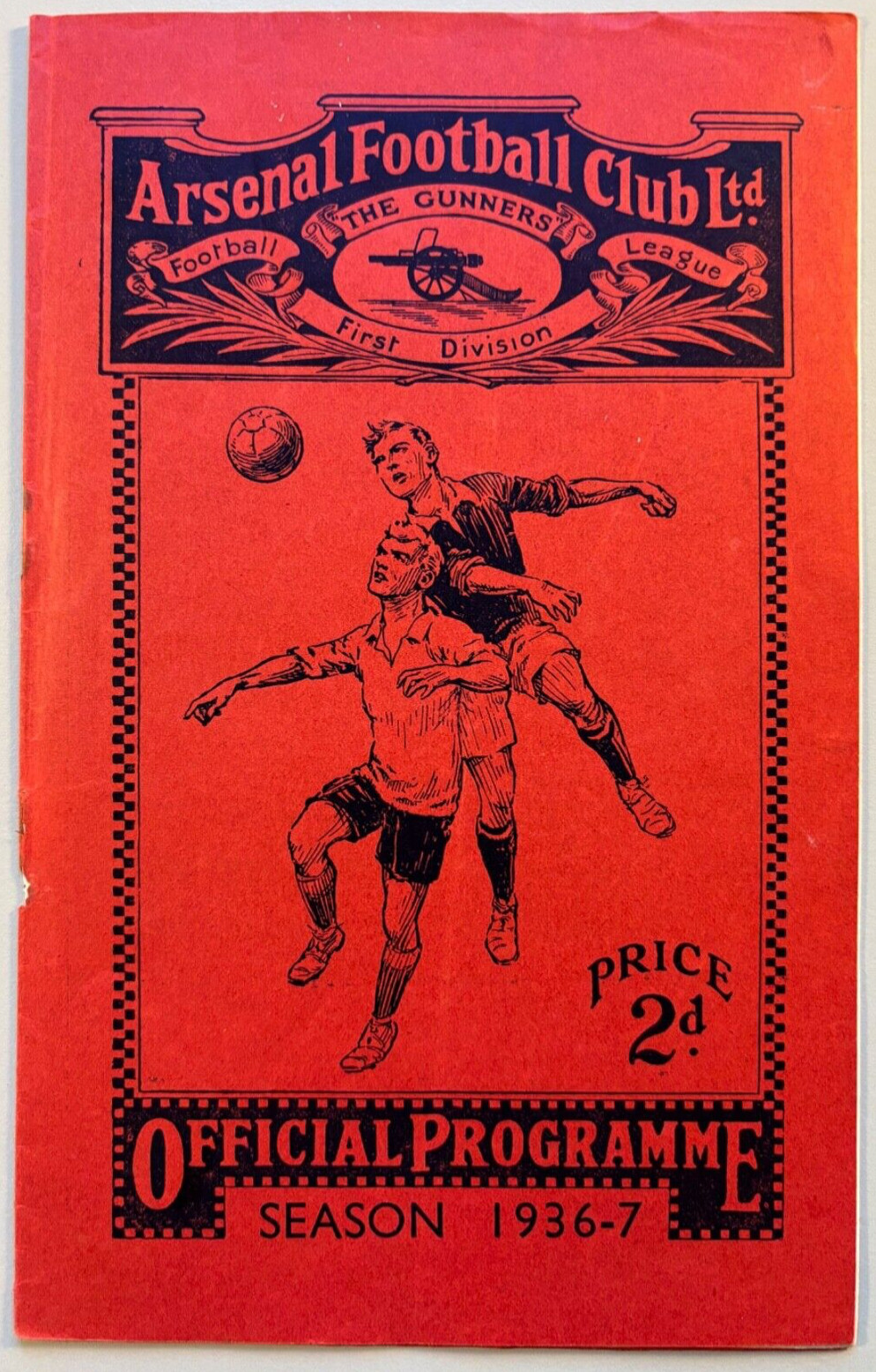 1935/36 Arsenal v Sunderland (Champions) League Division1 for sale on Ebay