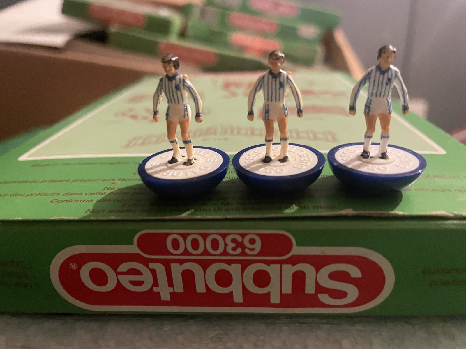 Subbuteo lightweight team 669 Sheffield Wednesday NUMBERED BOX for sale on Ebay