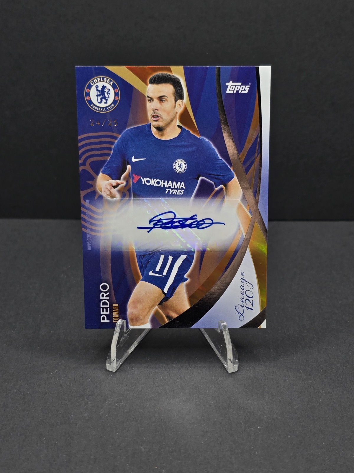 Pedro Rodríguez Auto /25 Chelsea Lineage 120 Years Limited Edition for sale on Ebay