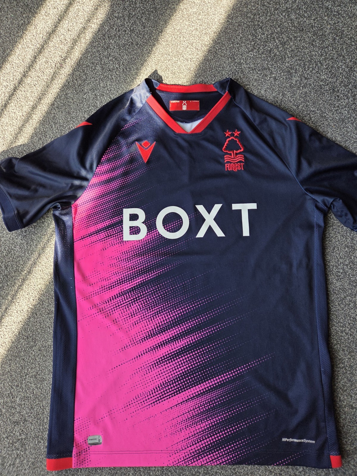 Nottingham Forest Shirt for sale on Ebay