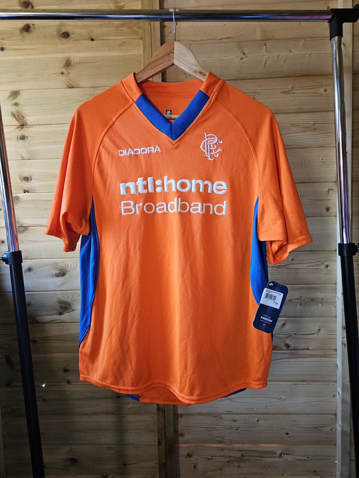 Rare Original BNWT Rangers 2002/2003 Away Shirt SMALL DIADORA  for sale on Ebay