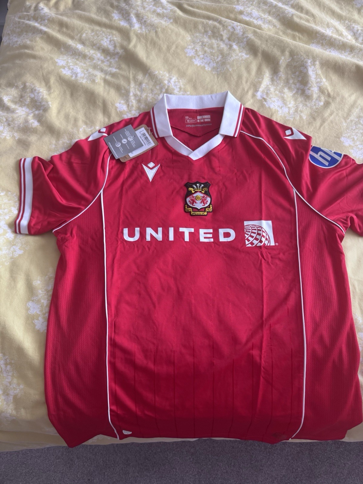 Wrexham Home Shirt Size XXL 25-26 Season for sale on Ebay