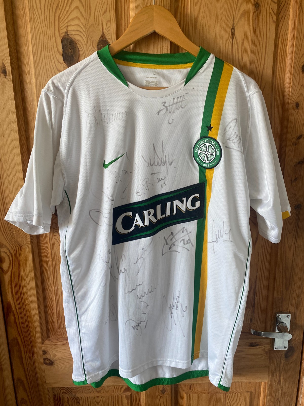 Celtic FC Nike 2006/08 Full Squad Signed Shirt for sale on Ebay