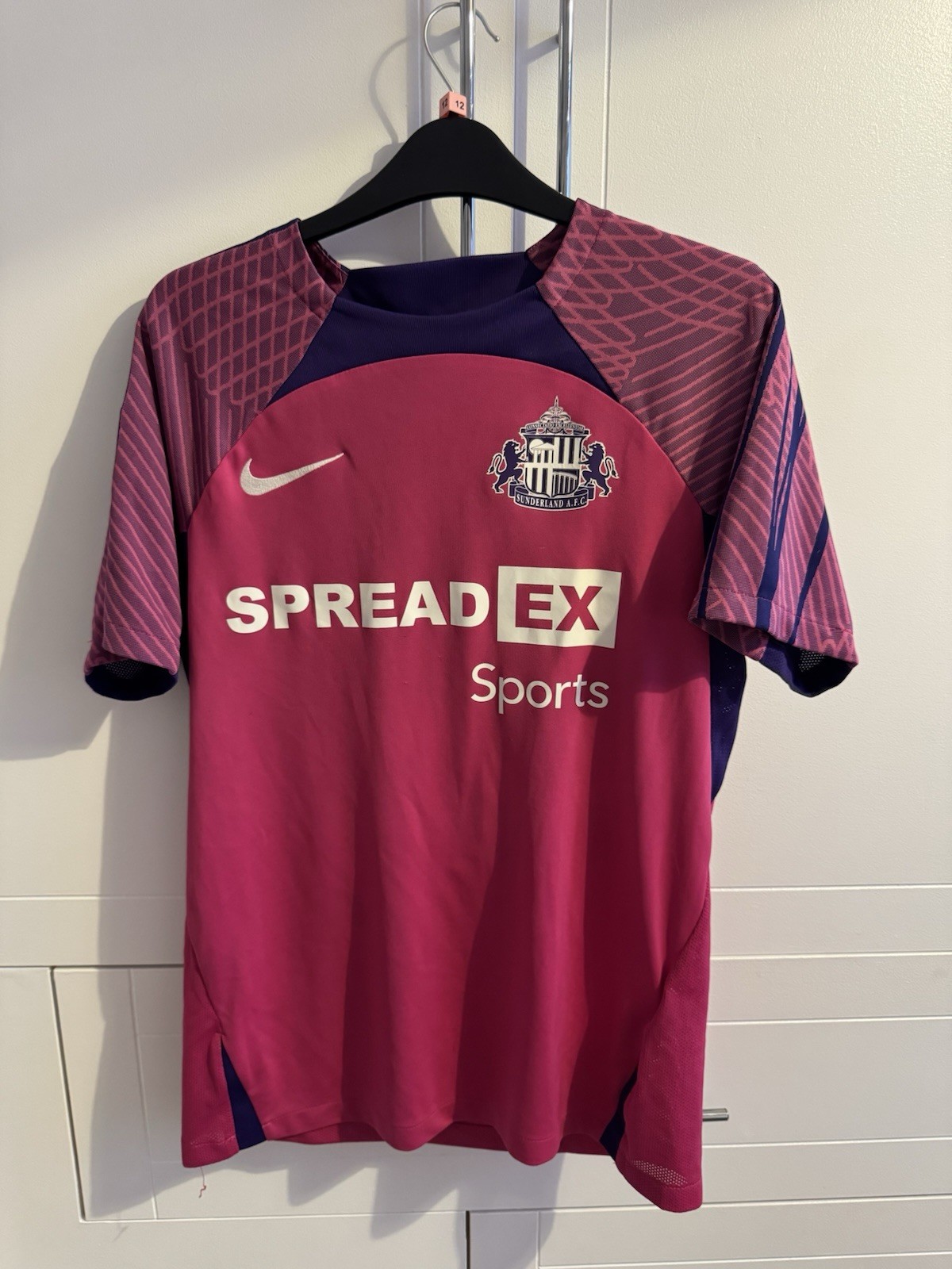 Sunderland AFC Away Shirt 2023/2024 - Rigg 31 - Medium Men for sale on Ebay