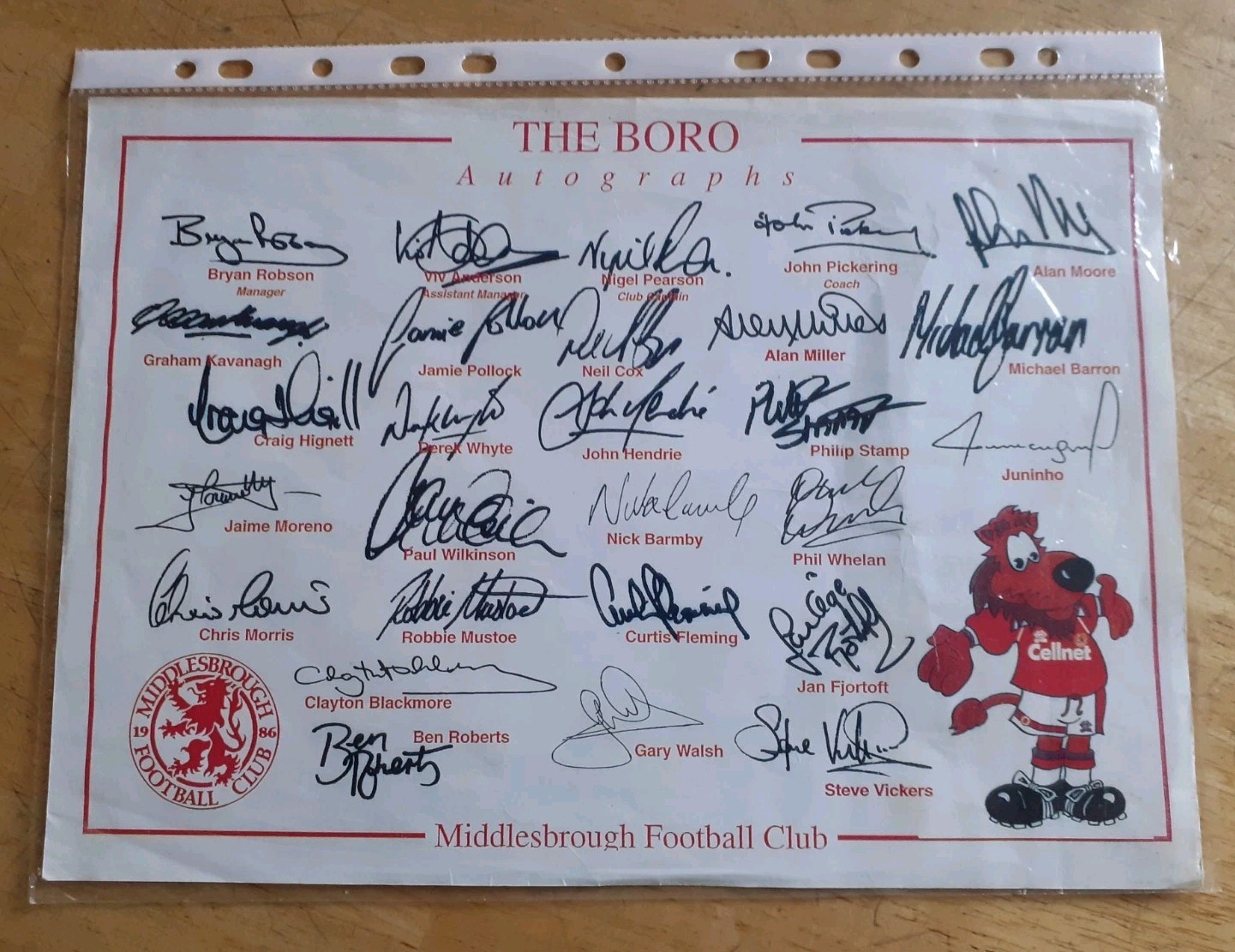 Middlesbrough Football programmes  + Memorabilia Collection 1976/77 - 89/90 for sale on Ebay