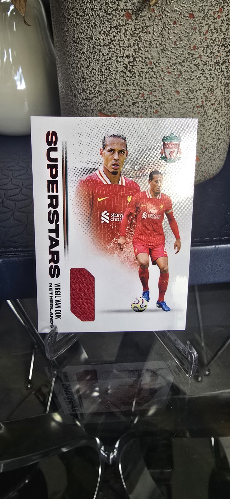 Futera Liverpool 2025 - Virgil Van Dijk Superstars Patch 5/6 for sale on Ebay