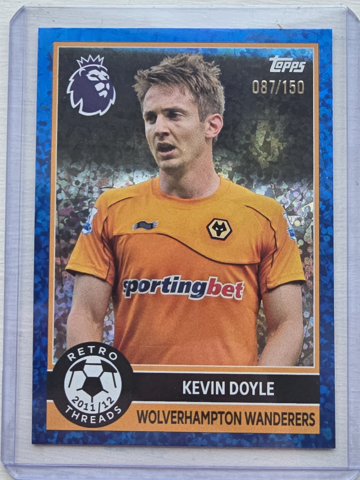 Topps Premier League 2026 DOYLE RETRO THREADS WOLVES 87/150 EXTREMELEY RARE for sale on Ebay