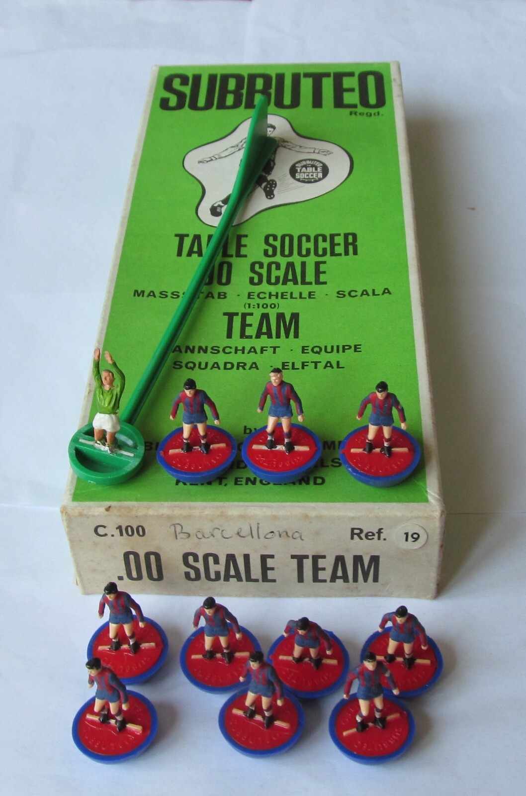 SUBBUTEO Heavyweight HW Team Ref 19 BARCELONA Crystal Palace NUMBERED BOX Mint for sale on Ebay