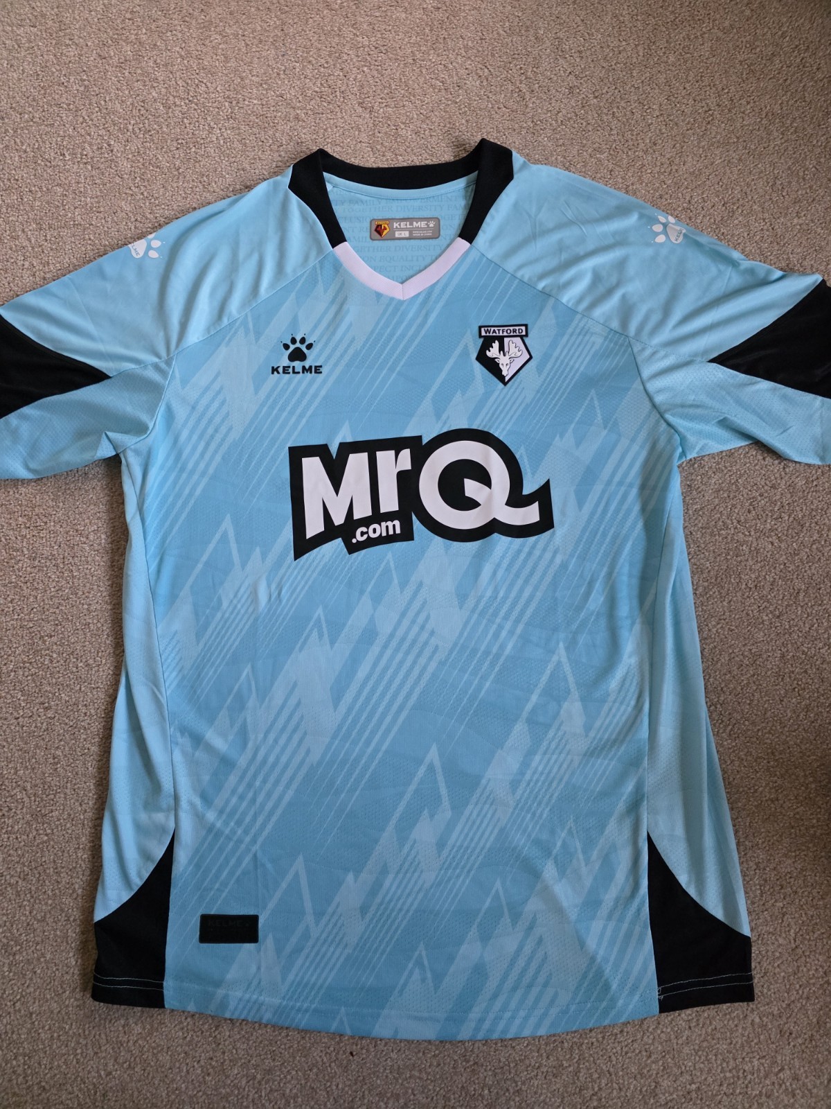 Watford FC Away Shirt 2023/24 Season Size Large for sale on Ebay