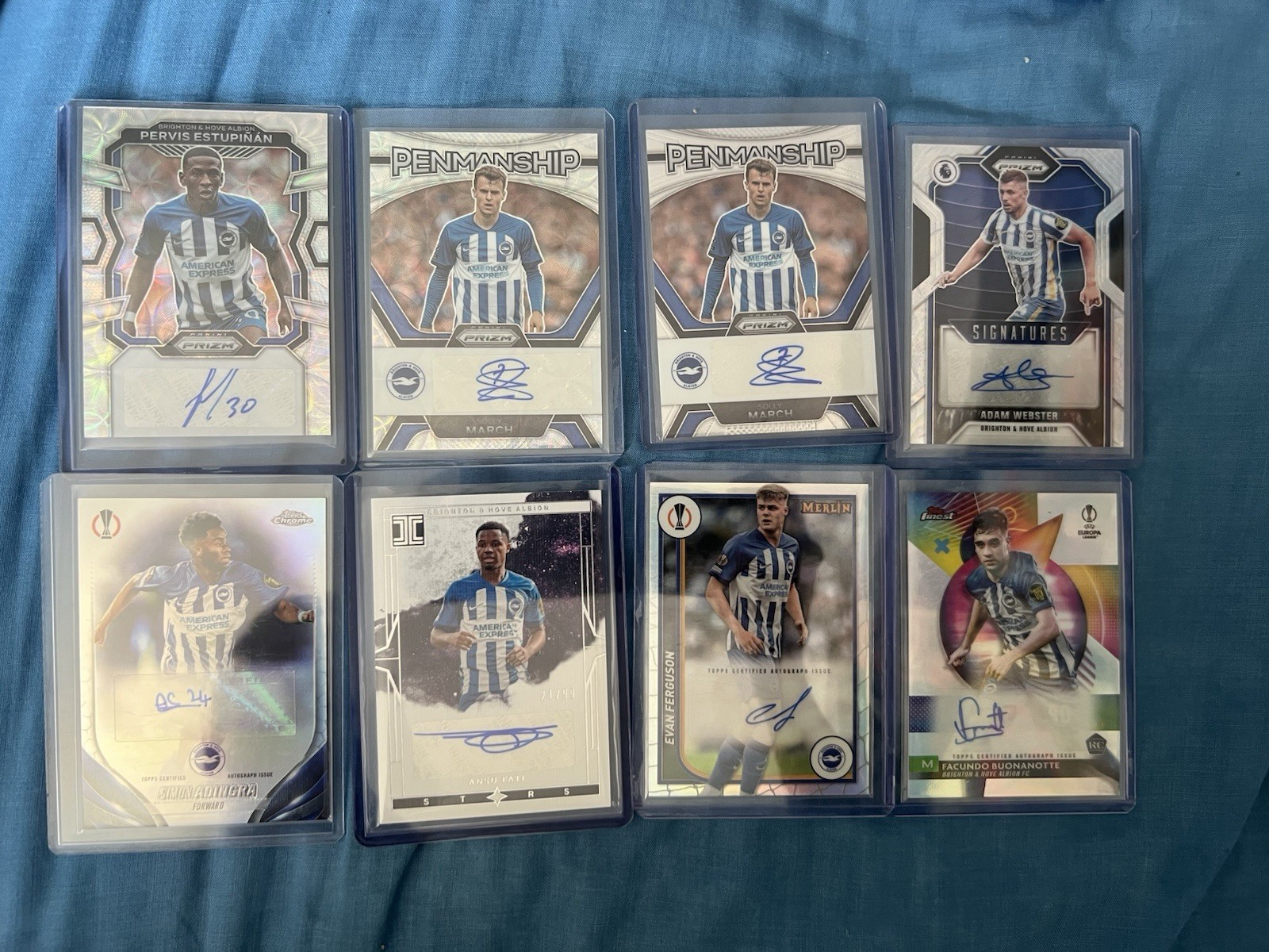 Brighton Auto Bundle- Solly March- Webster- Estupinan-Adingra- Fati /99-Ferguson for sale on Ebay