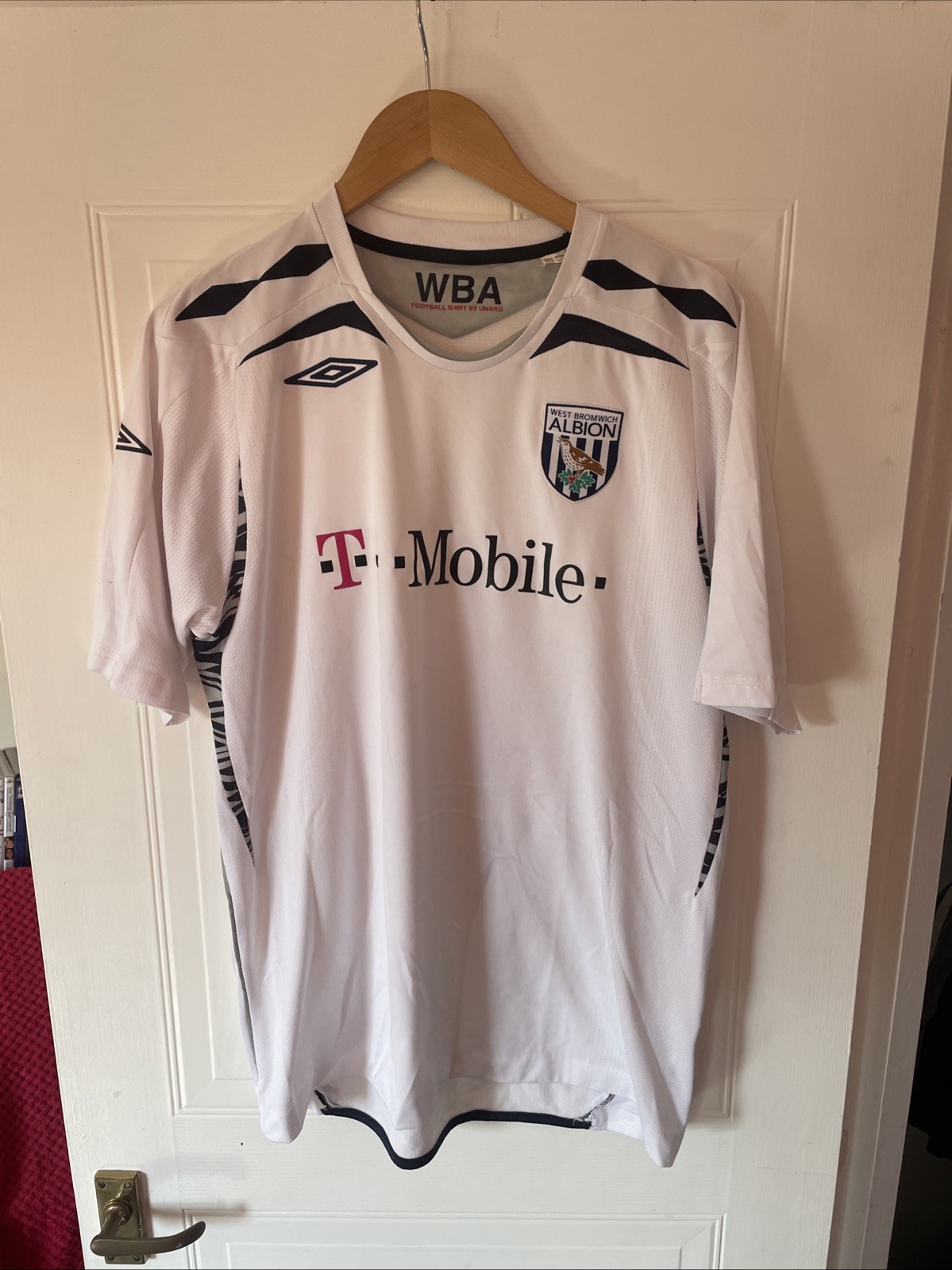 West Bromwich Albion Men's 2007/2008 Umbro Away Shirt Large for sale on Ebay