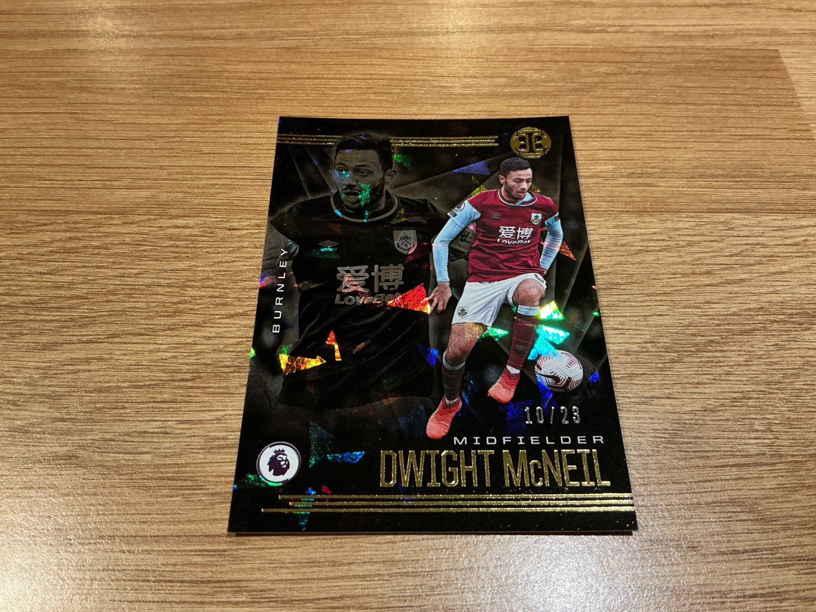 BURNLEY 2020-21 DWIGHT MCNEIL CARD 10/23 for sale on Ebay