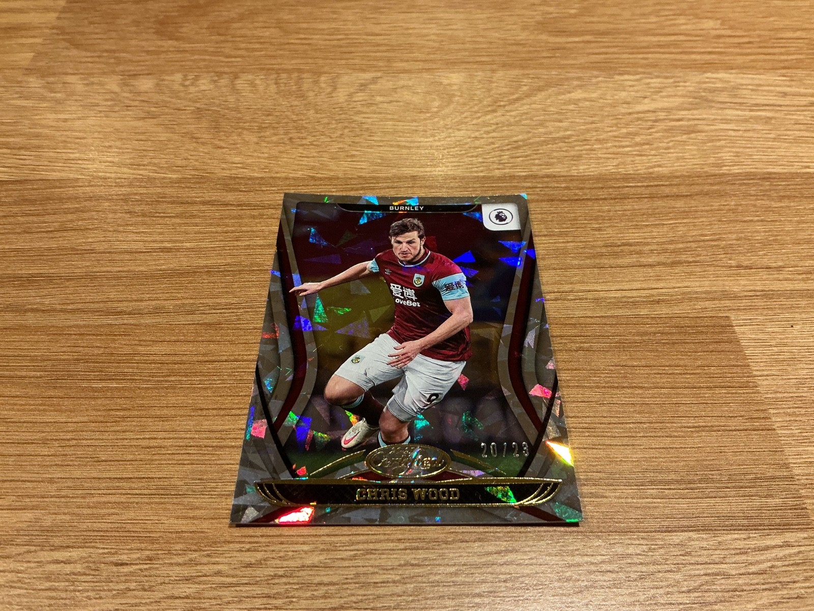 BURNLEY 2020-21 CHRIS WOOD SLIVER CARD 20/23 for sale on Ebay