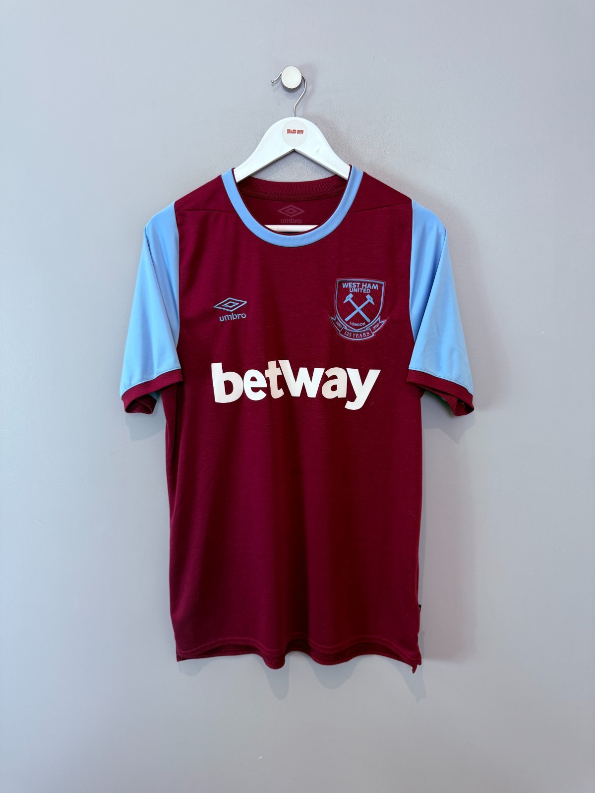 WEST HAM 2020/21 HOME SHIRT (size L)  UMBRO ORIGINAL VINTAGE FOOTBALL SHIRT for sale on Ebay