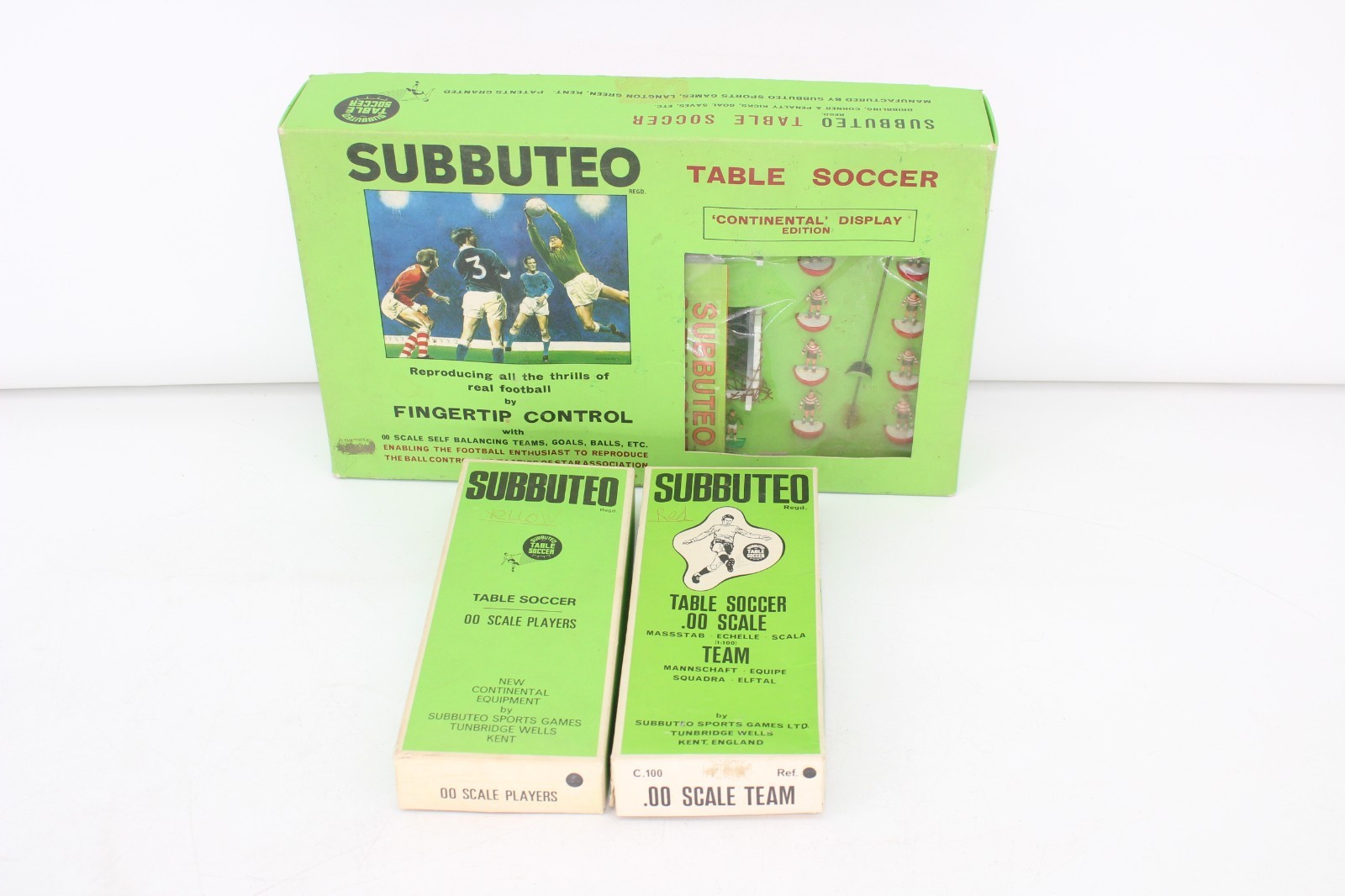 F x3 Vintage Subbuteo Teams Inc Brazil, Liverpool, 'Continental' Display Edition for sale on Ebay