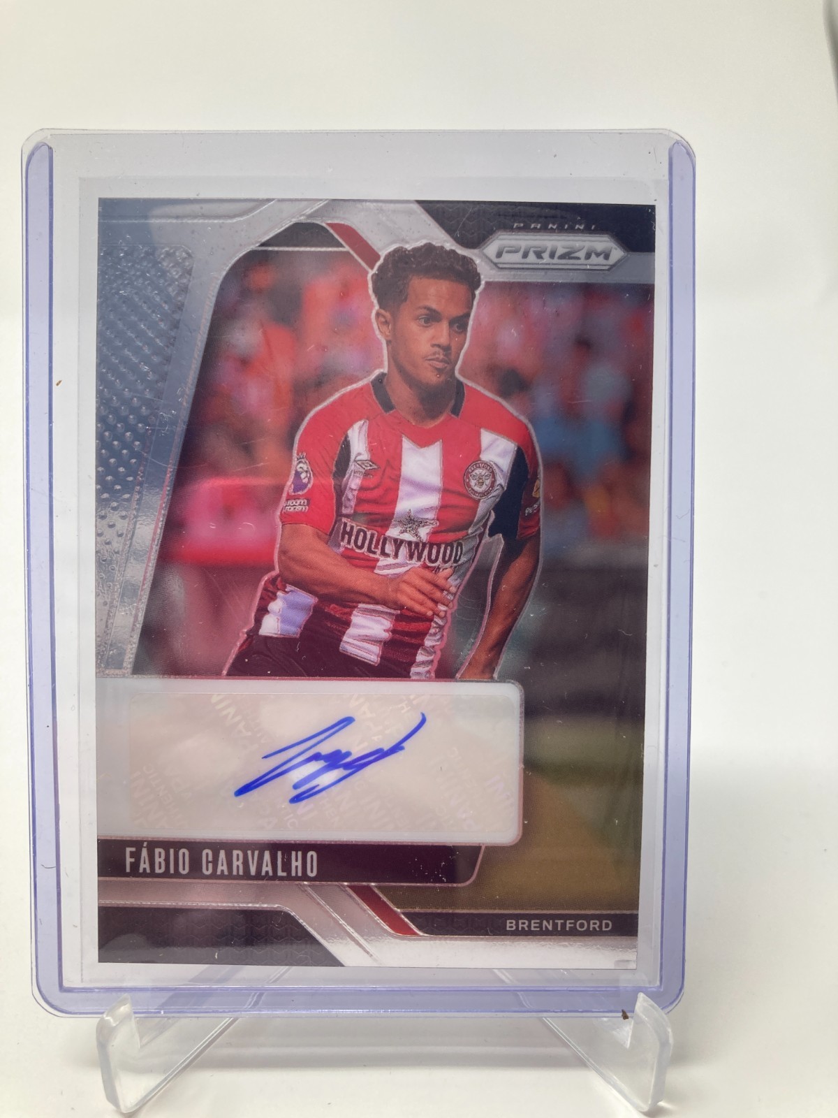 PANINI PRIZM 24/25 FABIO CARVALHO BRENTFORD AUTO . for sale on Ebay
