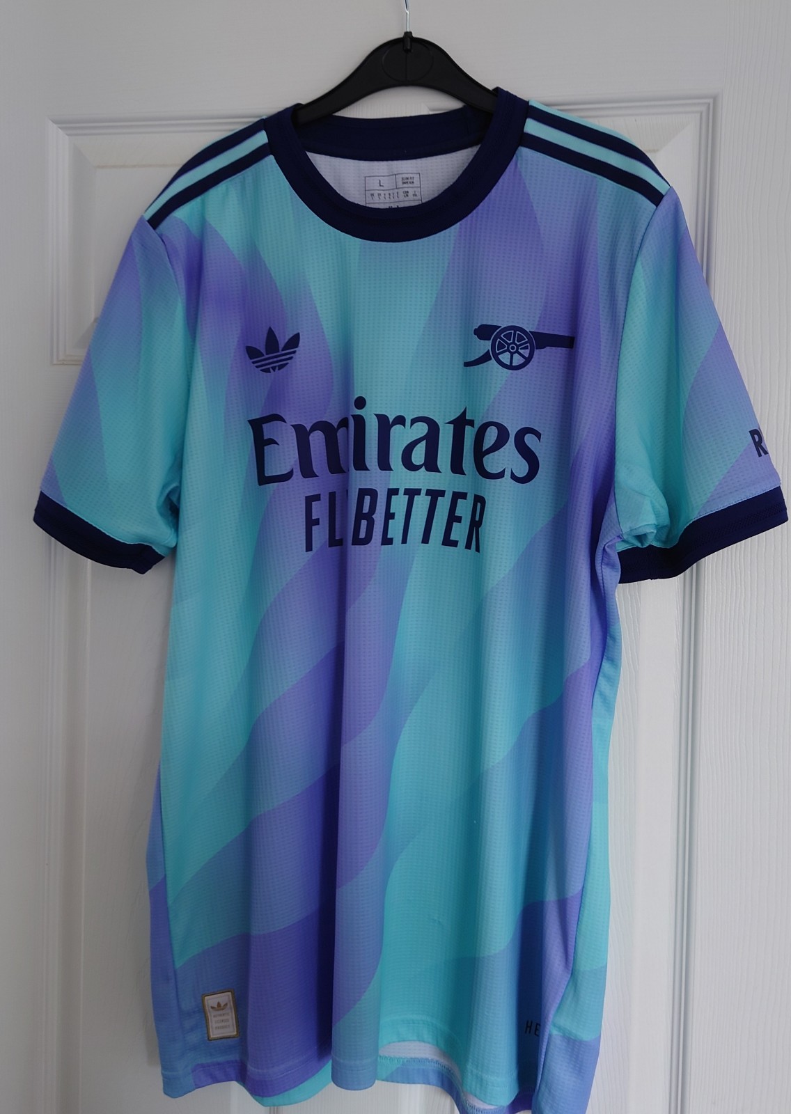 Arsenal 3rd Football Shirt Player Version 24/25 (Odegaaurd 8)  for sale on Ebay