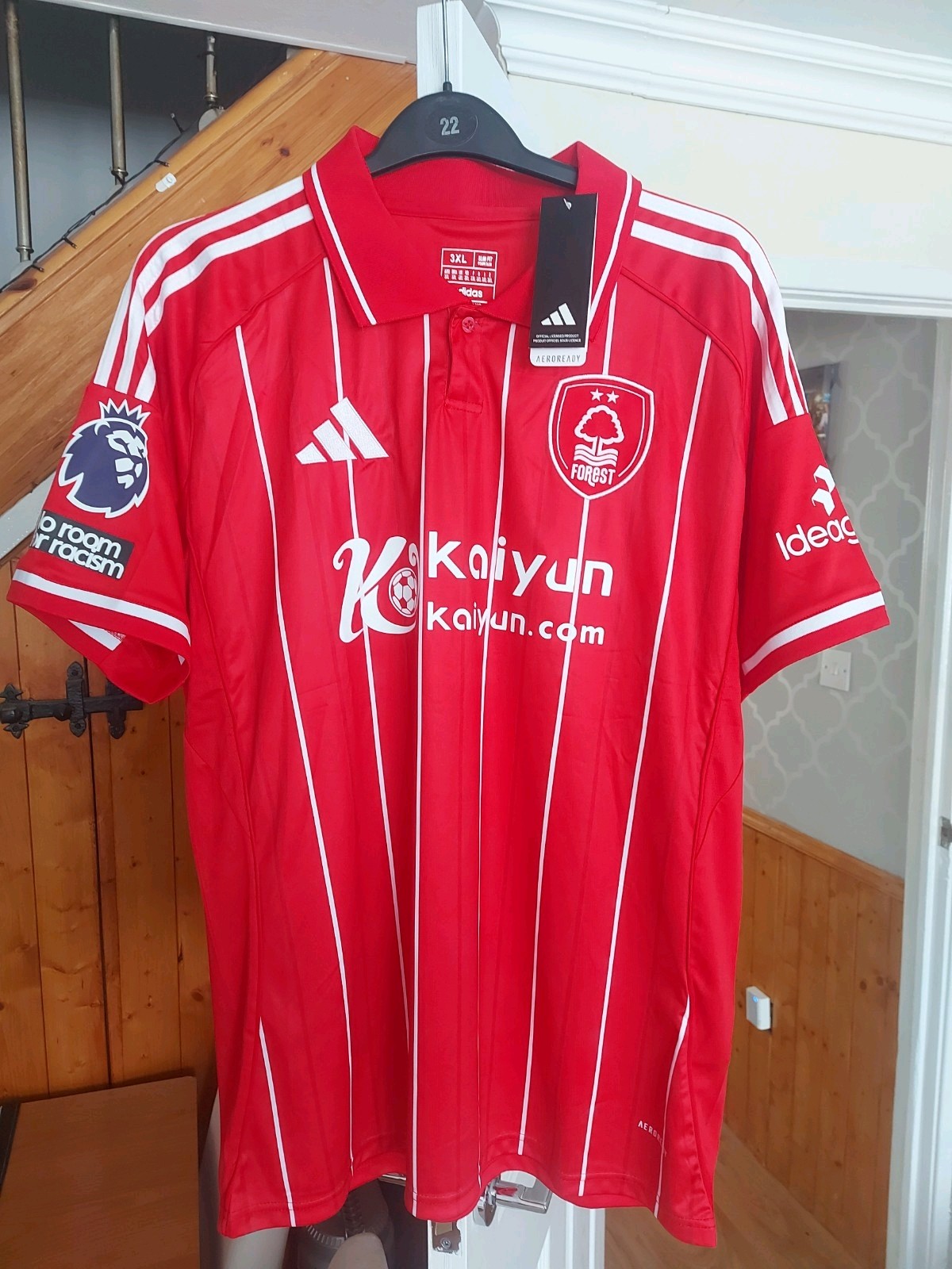 Nottingham Forest Home Shirt XL 25/26 for sale on Ebay