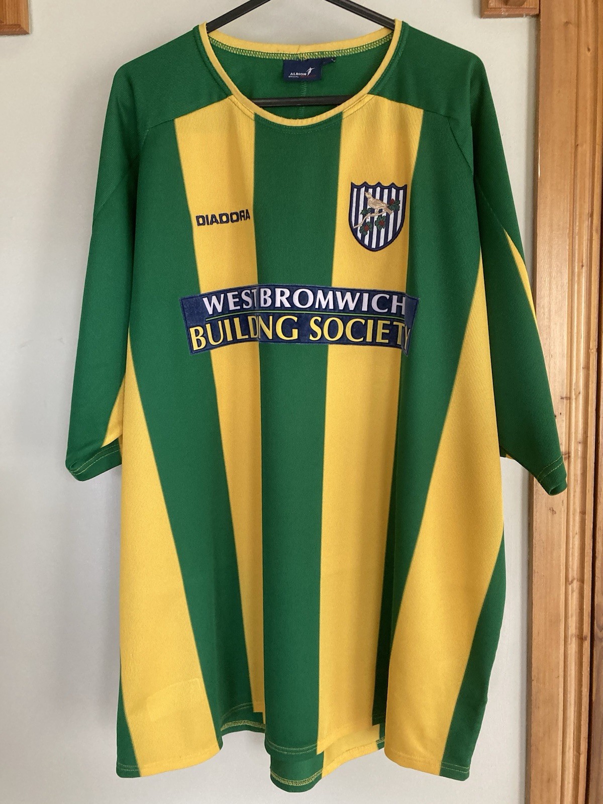 VINTAGE ORIGINAL,XXL WEST BROMWICH ALBION, 2003/20004 AWAY FOOTBALL SHIRT  for sale on Ebay
