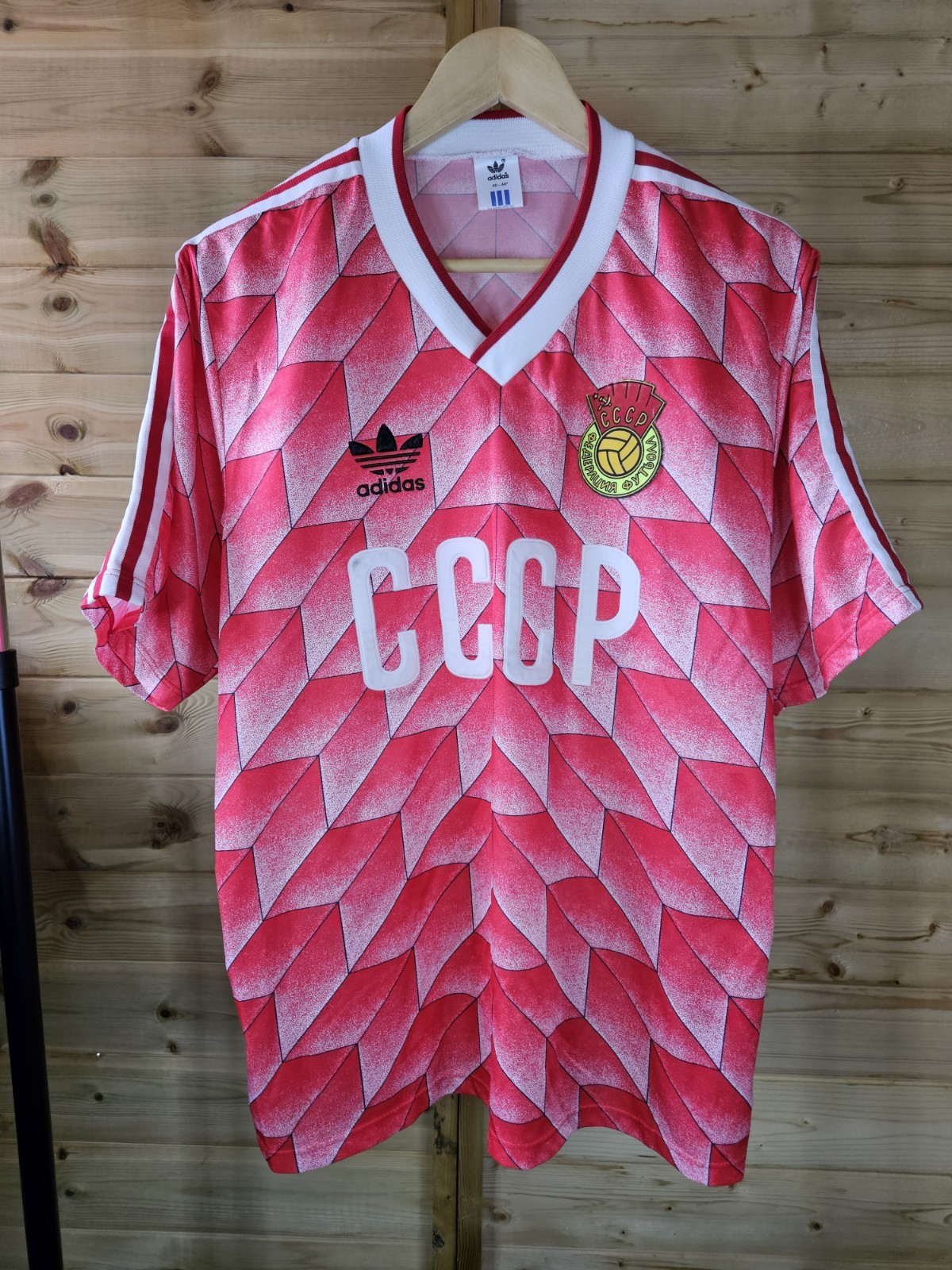 Ultra Rare Original Soviet Union 1988/1990 Home Shirt LARGE ADIDAS  for sale on Ebay