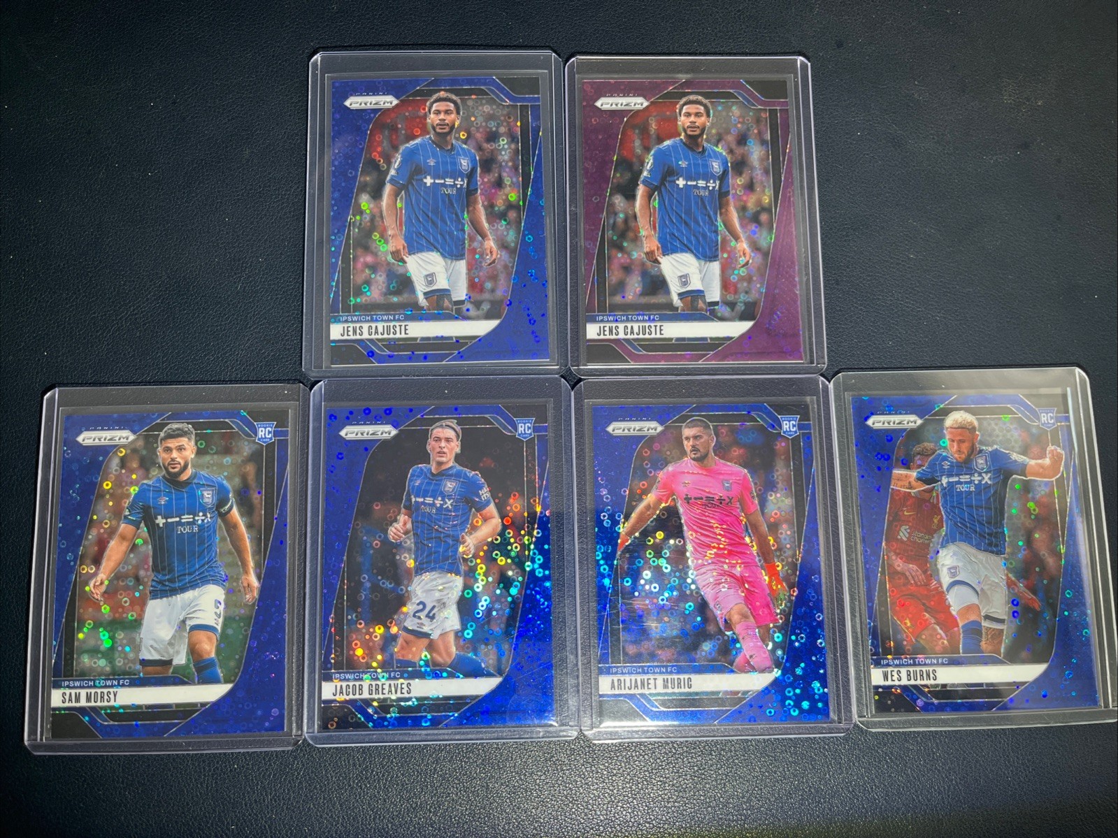 Ipswich Town Panini Prizm Breakaway Numbered Bundle /25 & /99 (6 Cards) for sale on Ebay