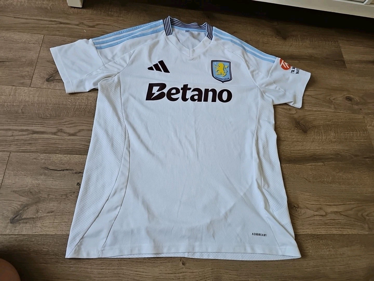 aston villa shirt Size L for sale on Ebay