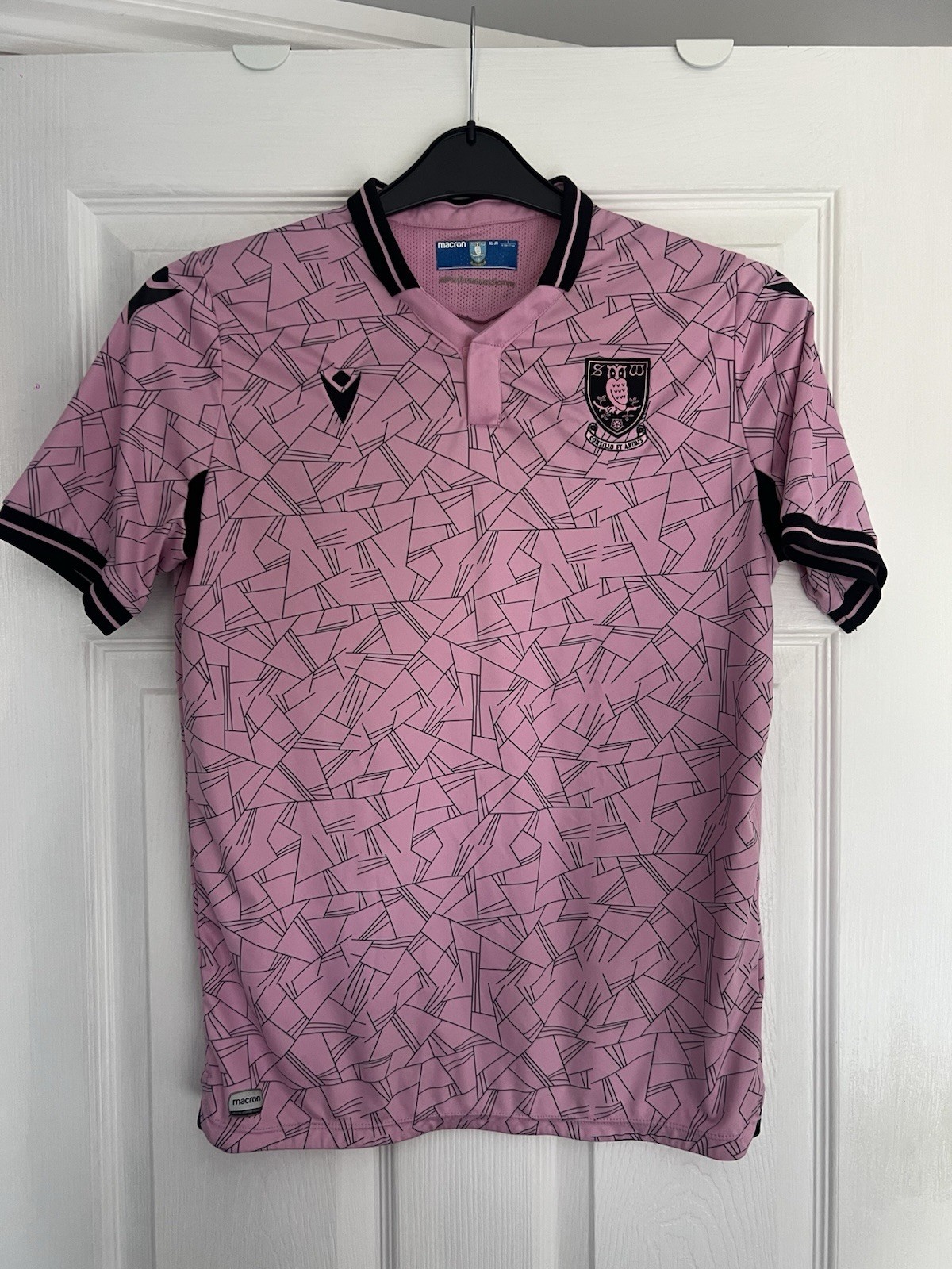 Sheffield Wednesday 21/22 Macron Pink Away Shirt SWFC XS for sale on Ebay