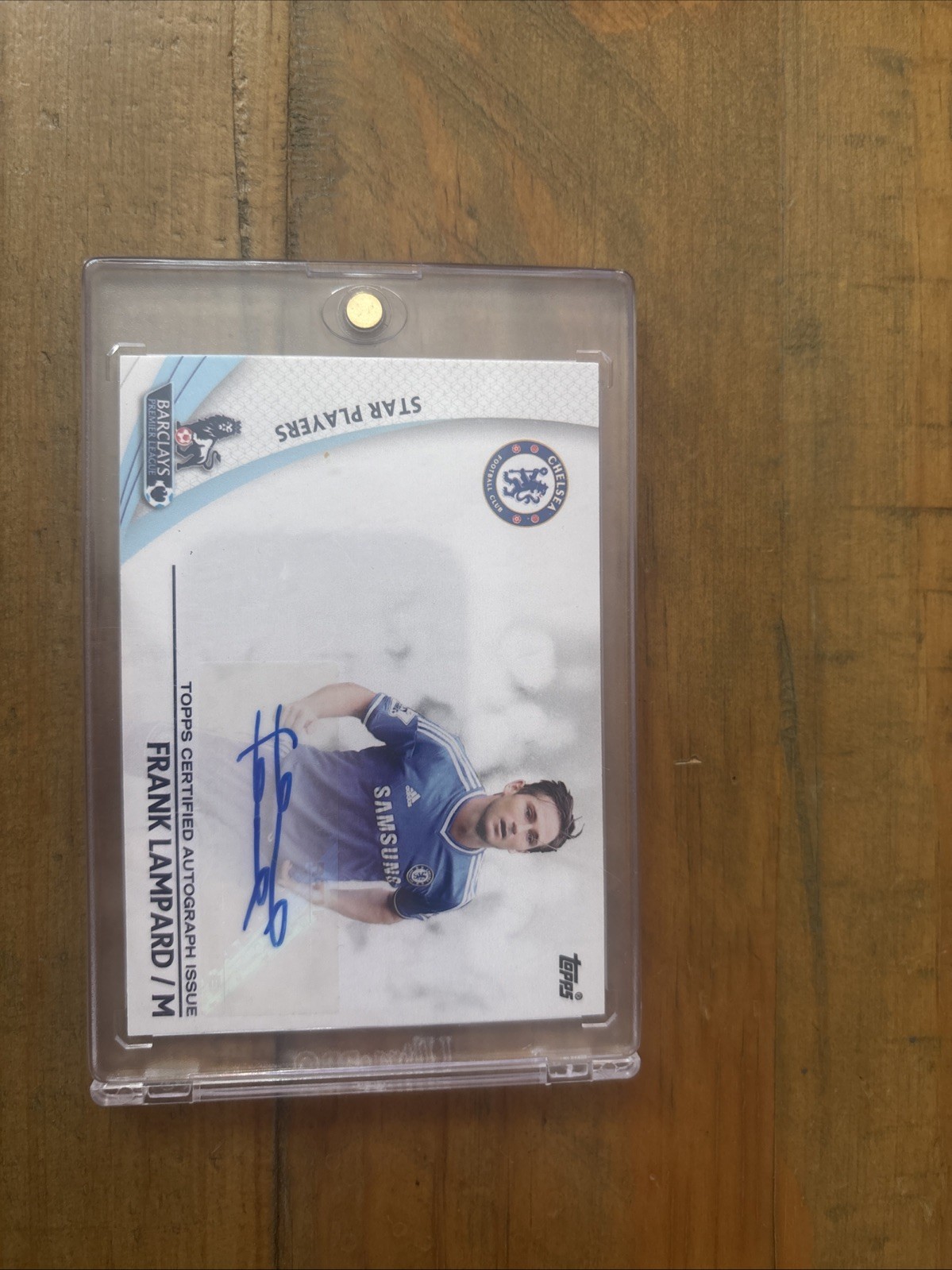 Topps Premier Gold 2013 Auto Frank Lampard, Chelsea  *Rare* for sale on Ebay