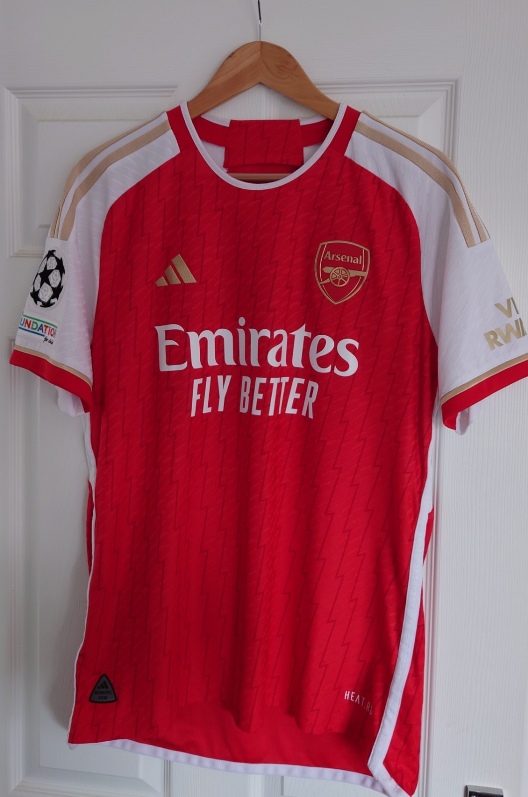 Arsenal Home Football Shirt Player Version 23/24 (Odegaard 8) for sale on Ebay