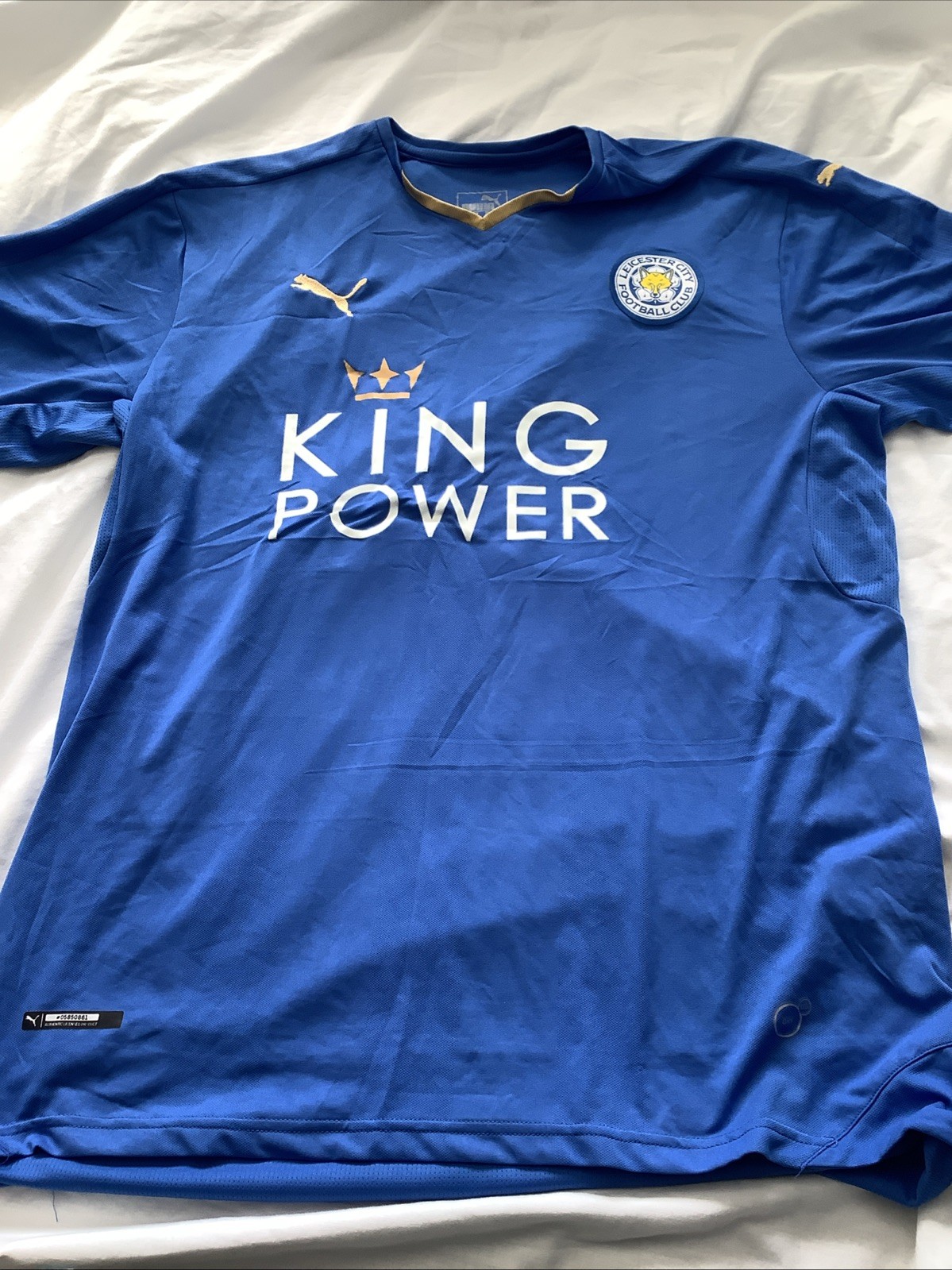 Leicester City Football Shirt Size XXL for sale on Ebay