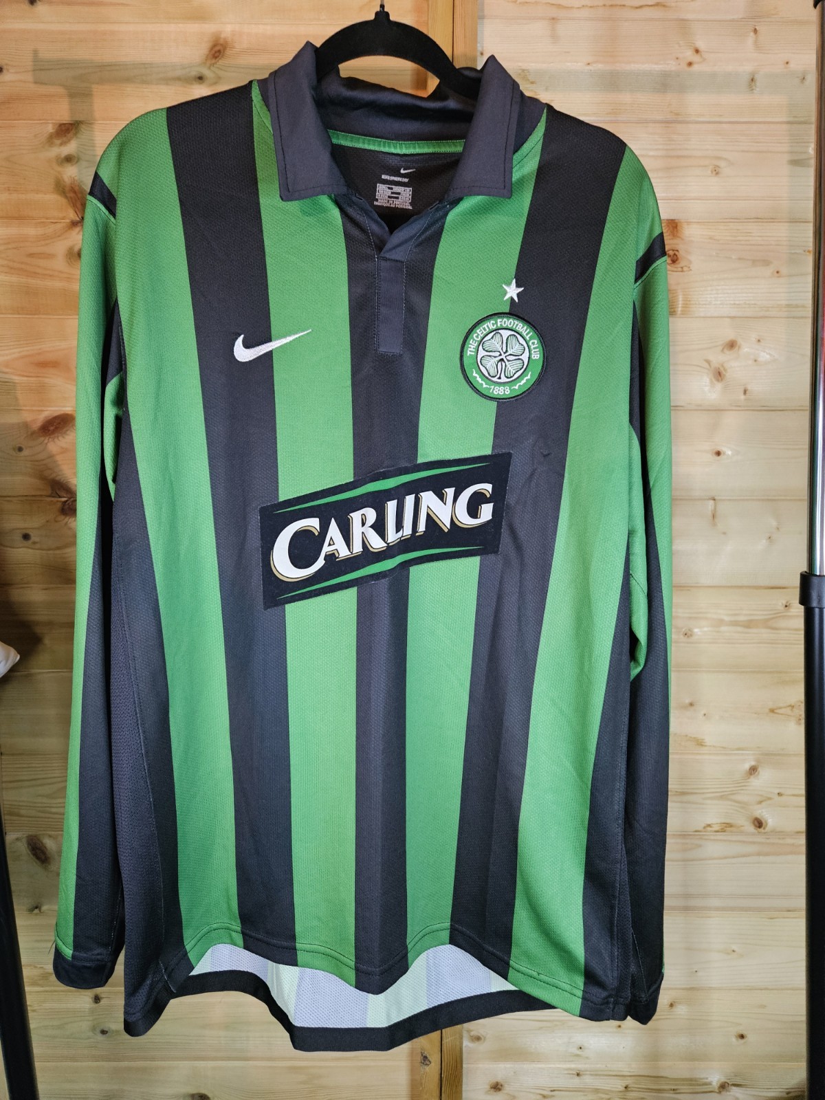 Rare Original Long Sleeve Celtic 2006/2007 Away Shirt LARGE NIKE VGC for sale on Ebay
