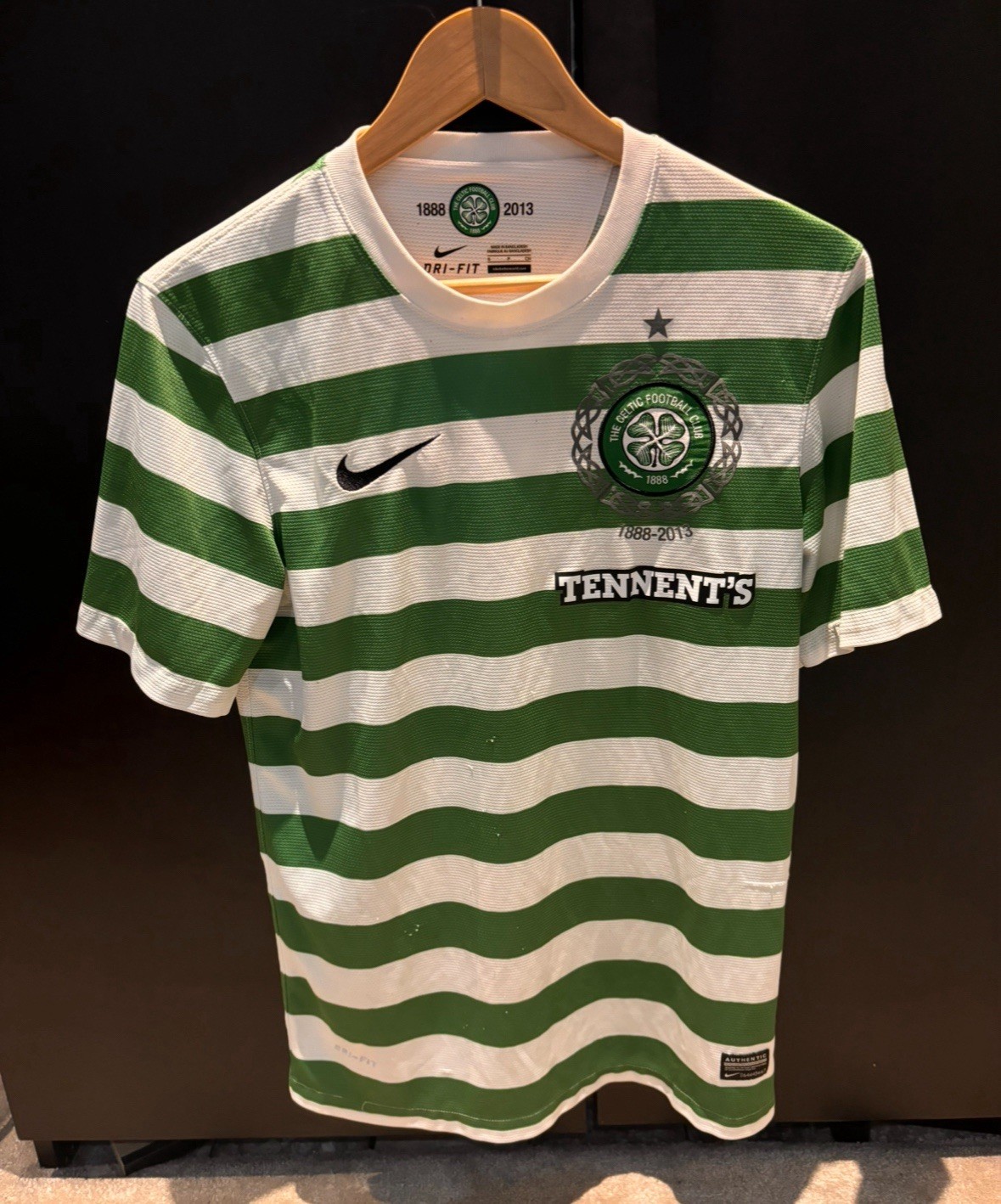 Vintage Celtic FC 125th Anniversary Football Home Shirt 2012/13 - Small for sale on Ebay